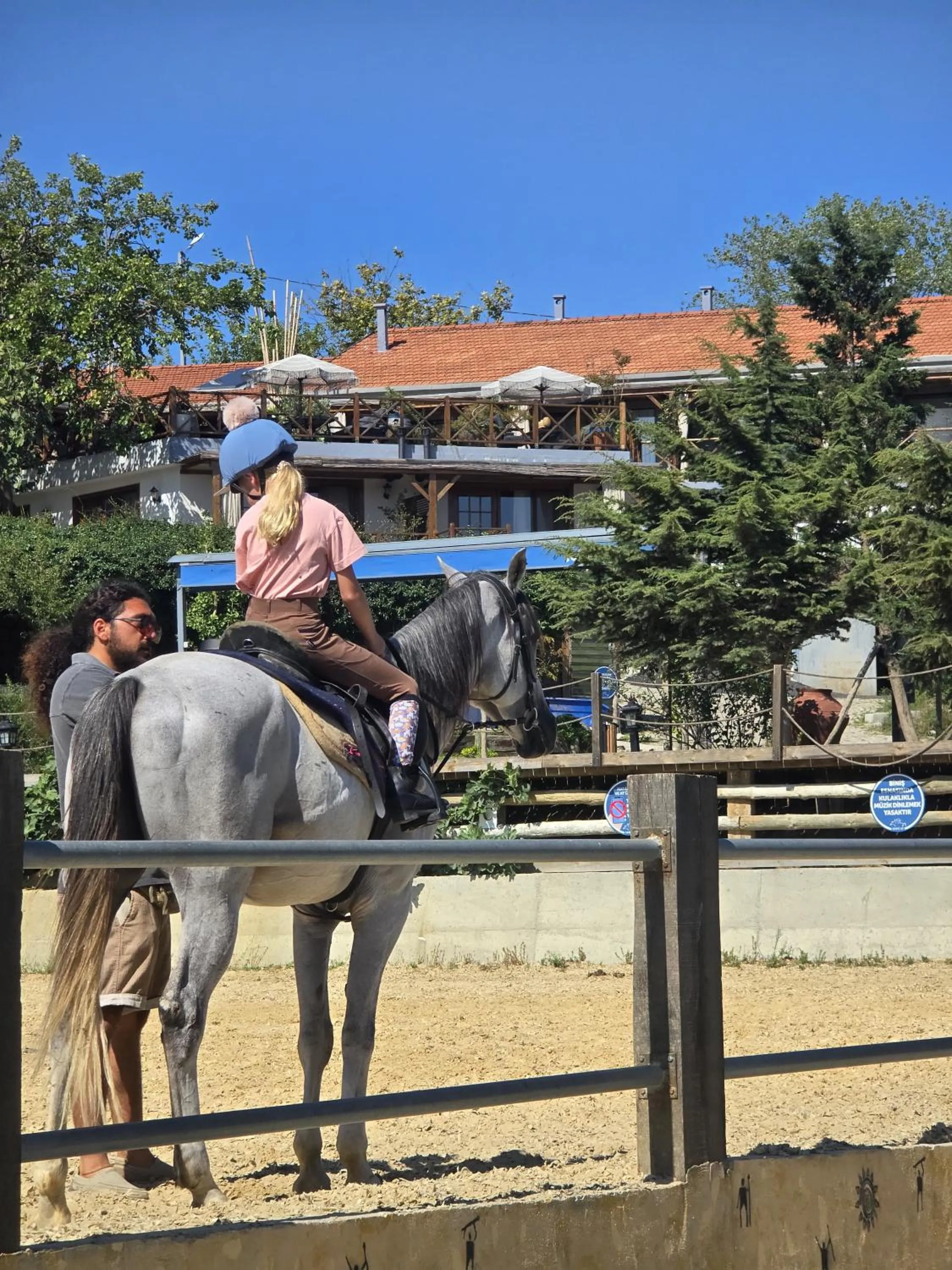 Horse-riding in MAVİ AT HOTEL Blue Horse