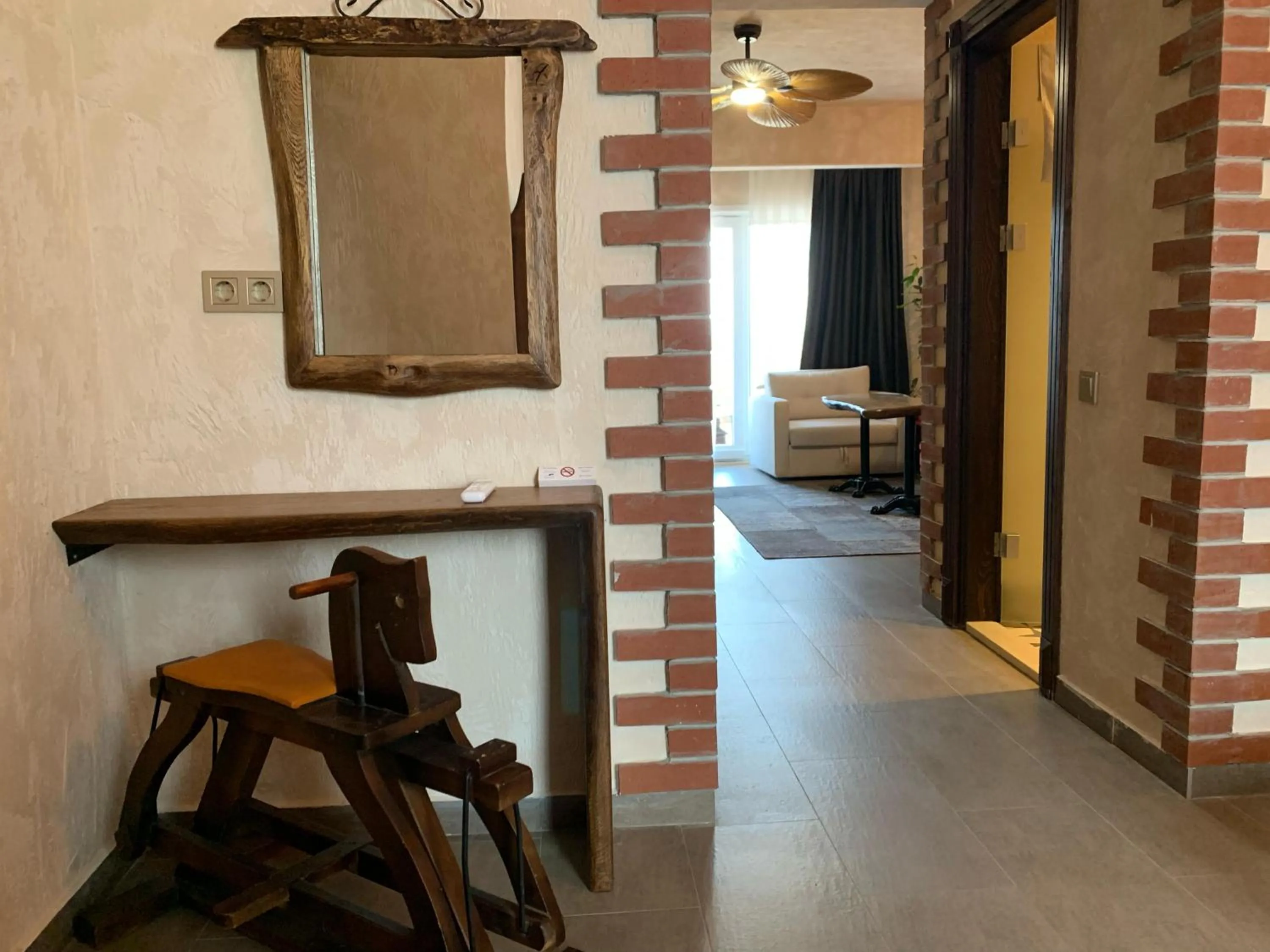 Children play ground in MAVİ AT HOTEL Blue Horse