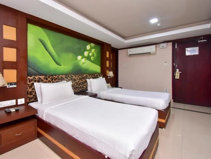 Bed in Hotel Sky Pearl