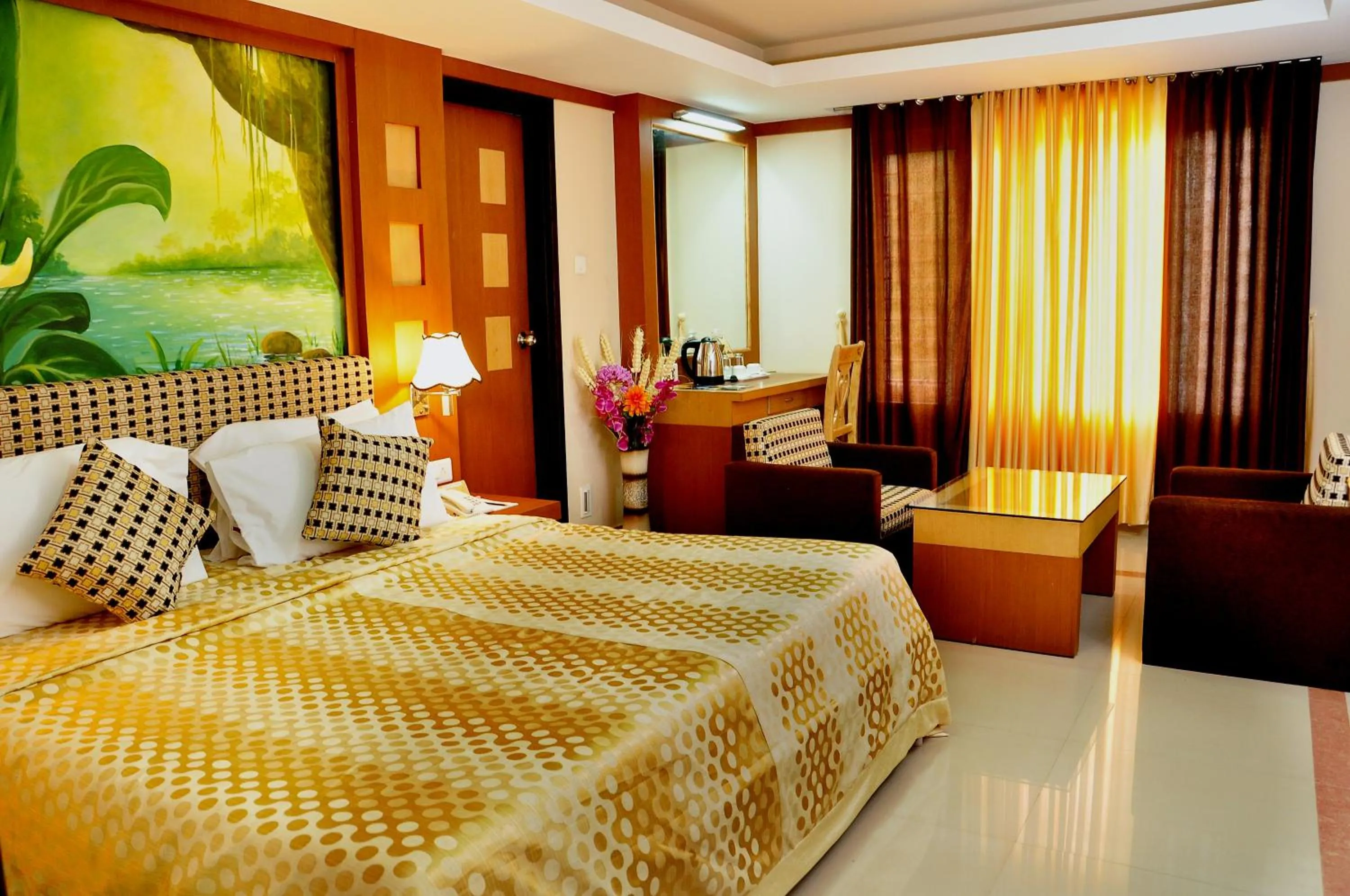 Bed in Hotel Sky Pearl