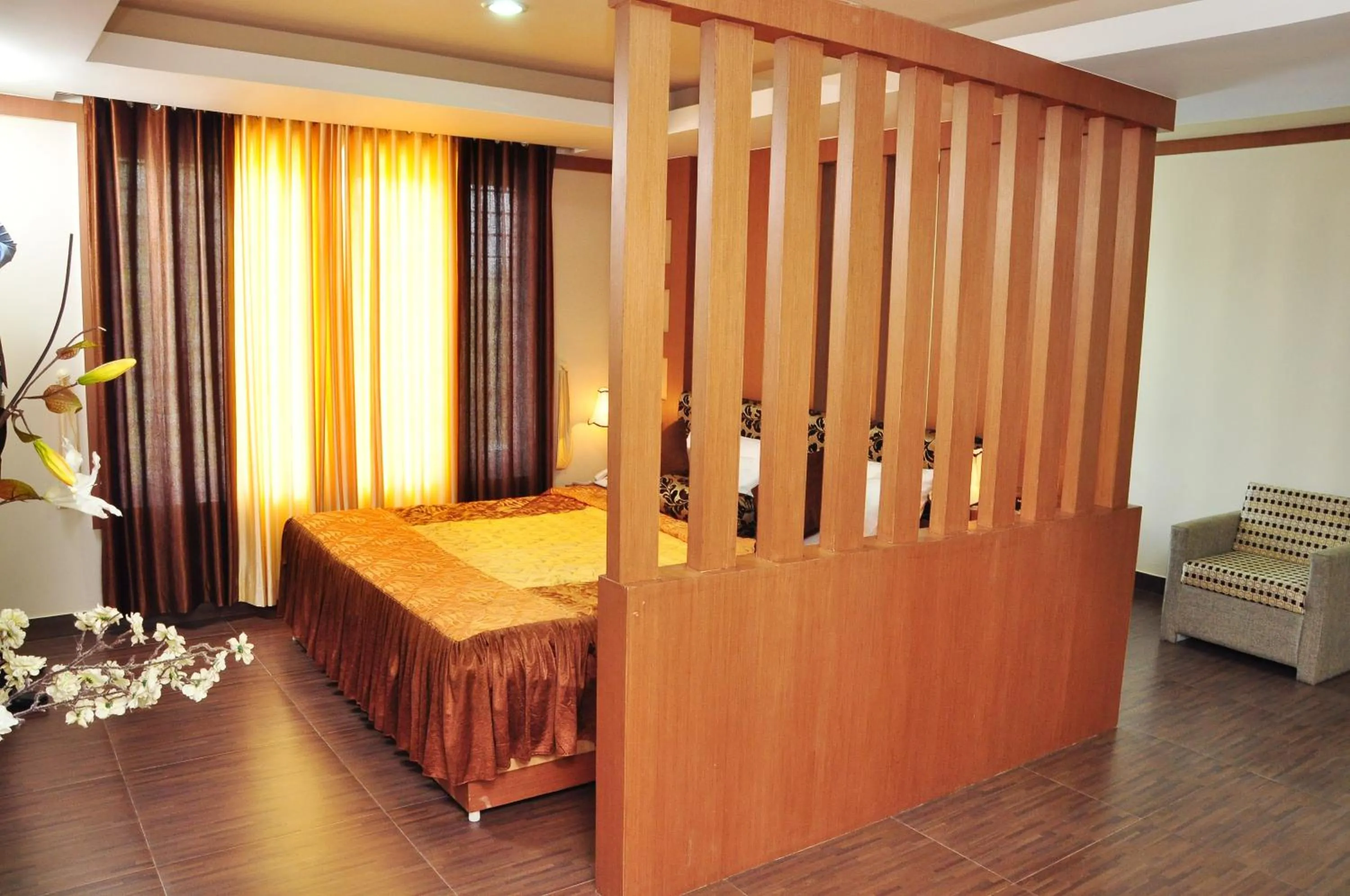 Bed in Hotel Sky Pearl