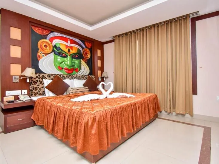 Bed in Hotel Sky Pearl