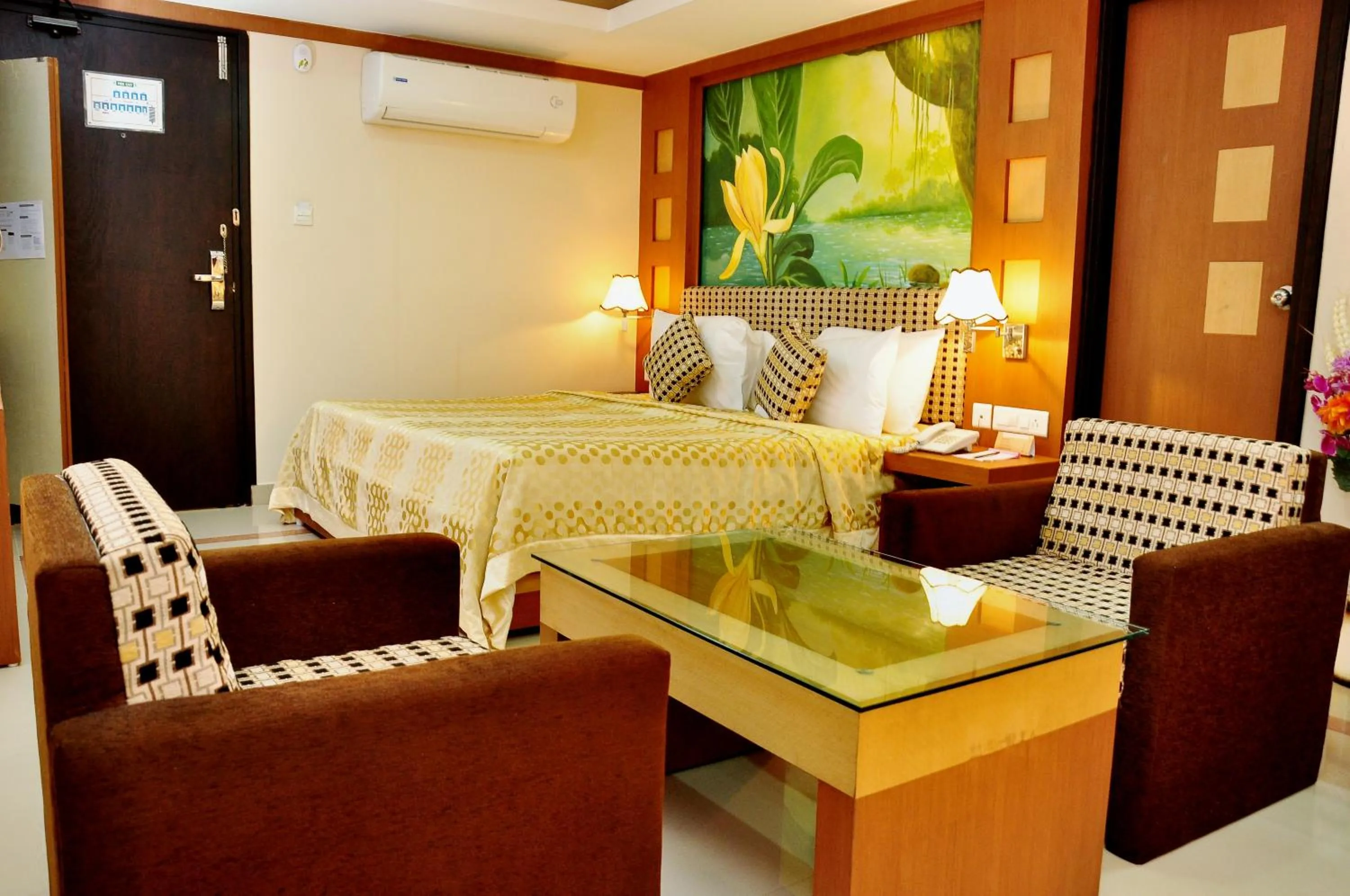 Bed in Hotel Sky Pearl