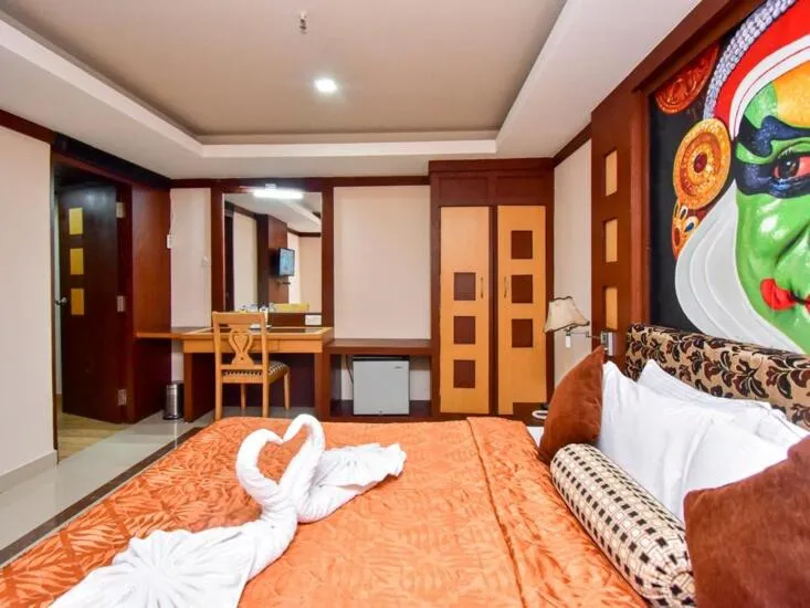 Bed in Hotel Sky Pearl