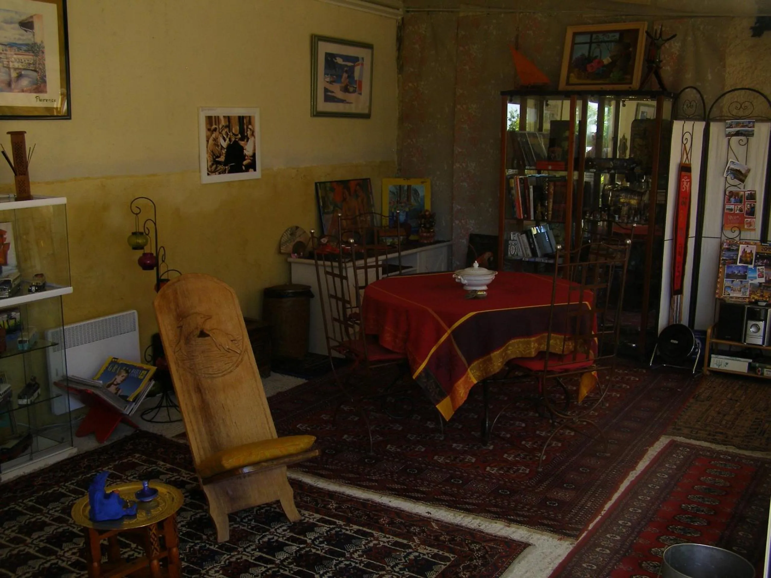Living room in B&B Le Clos des Cigales