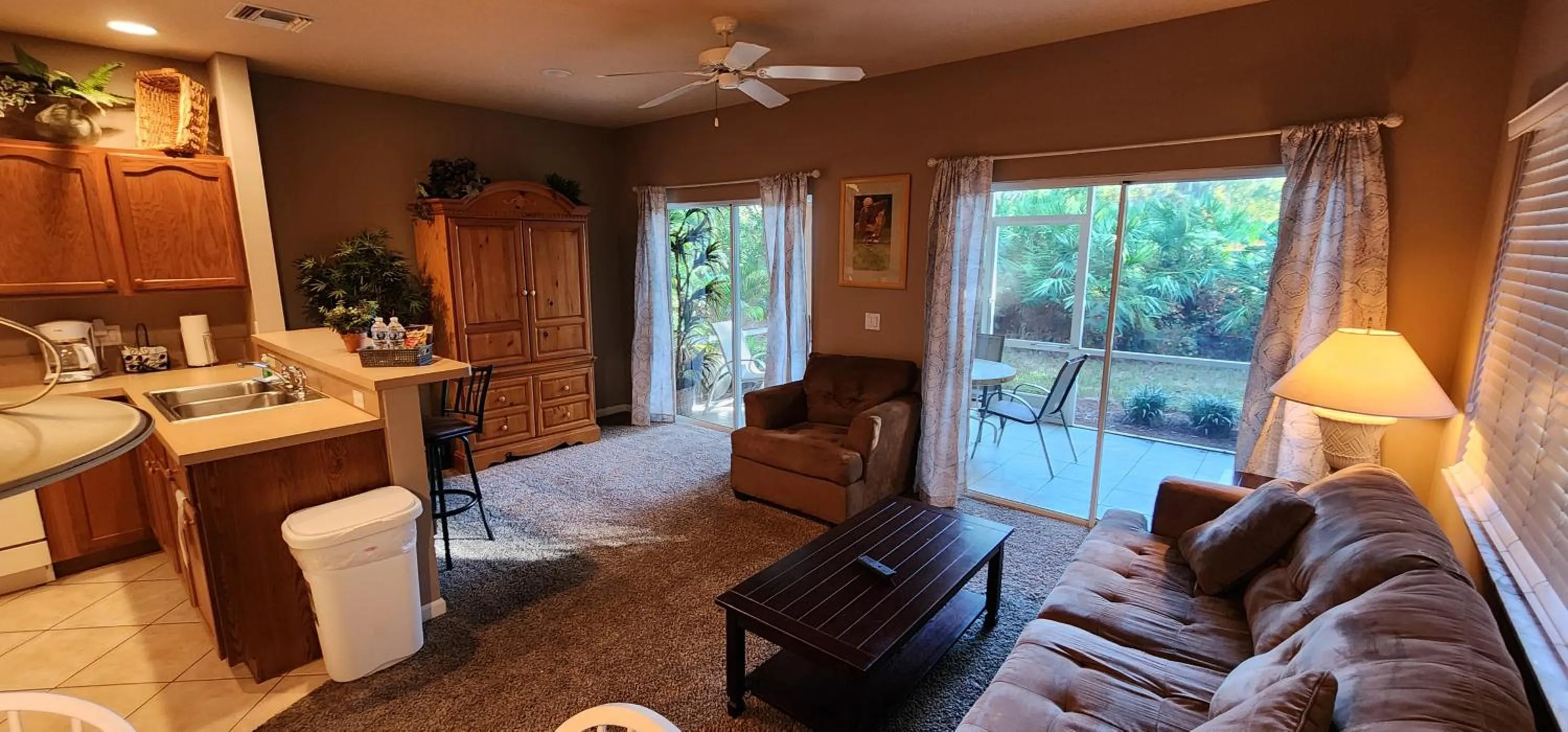 Living room in Right Direction Rentals