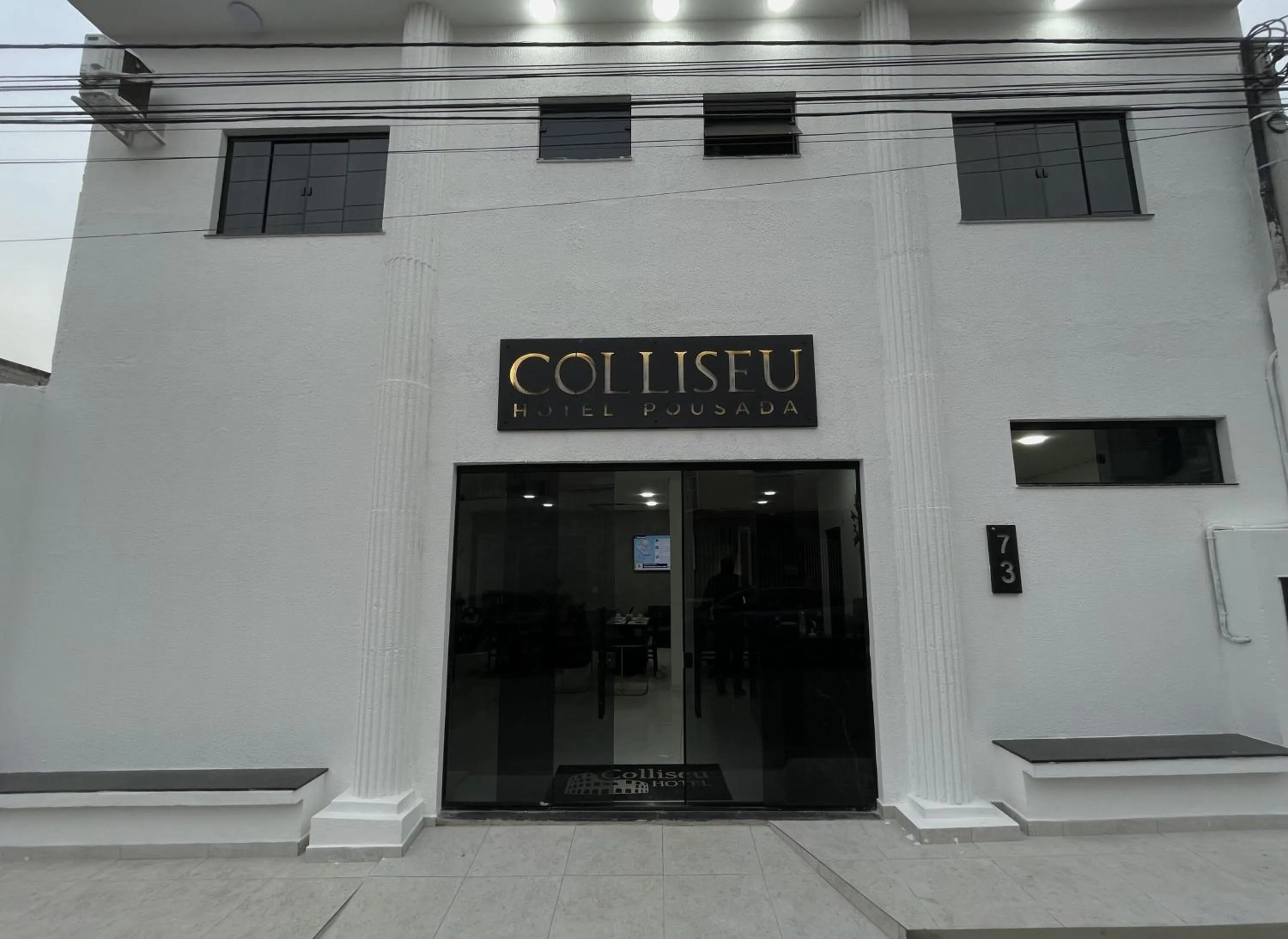 Facade/entrance in Hotel Pousada Colliseu