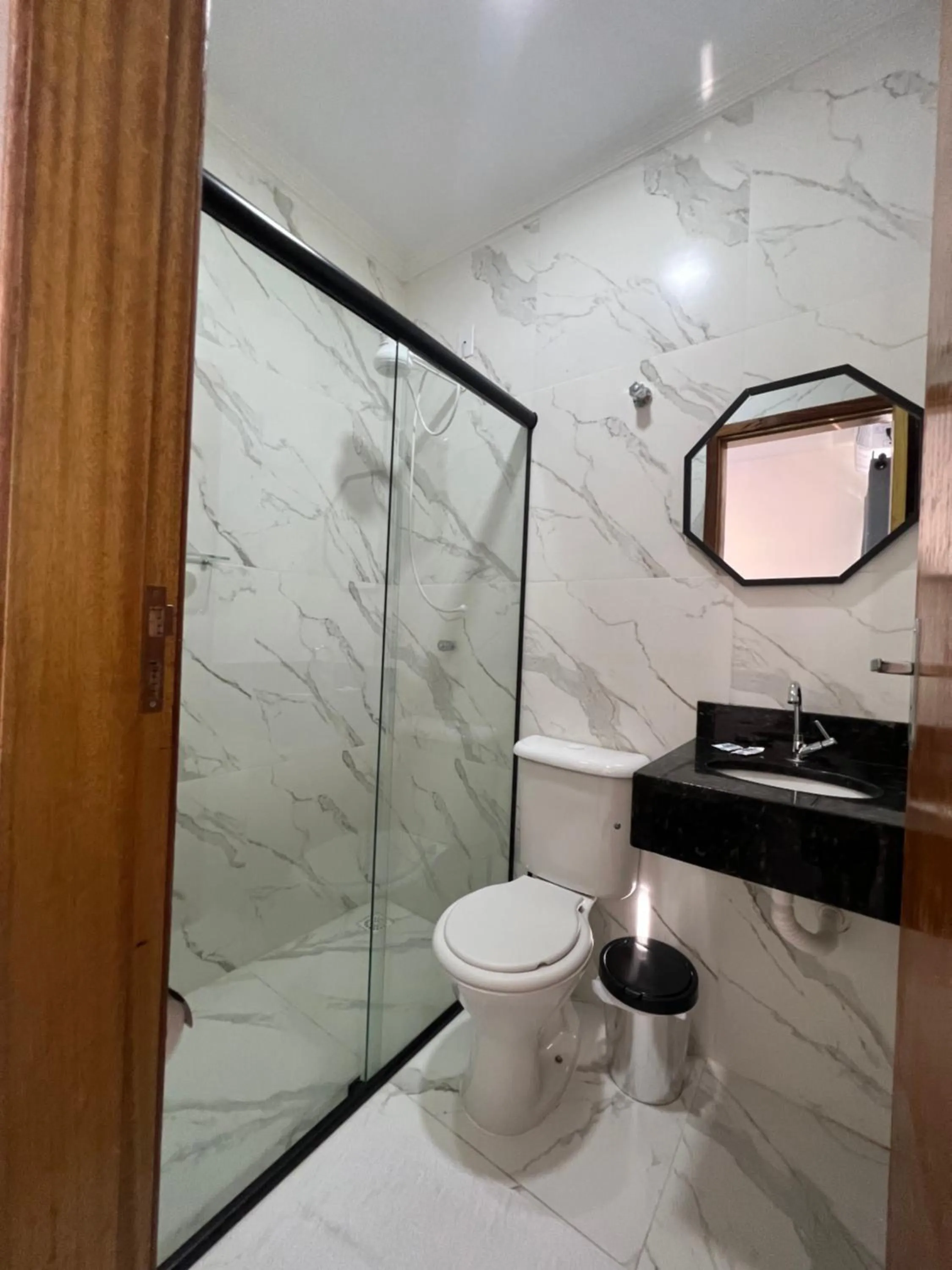 Bathroom in Hotel Pousada Colliseu