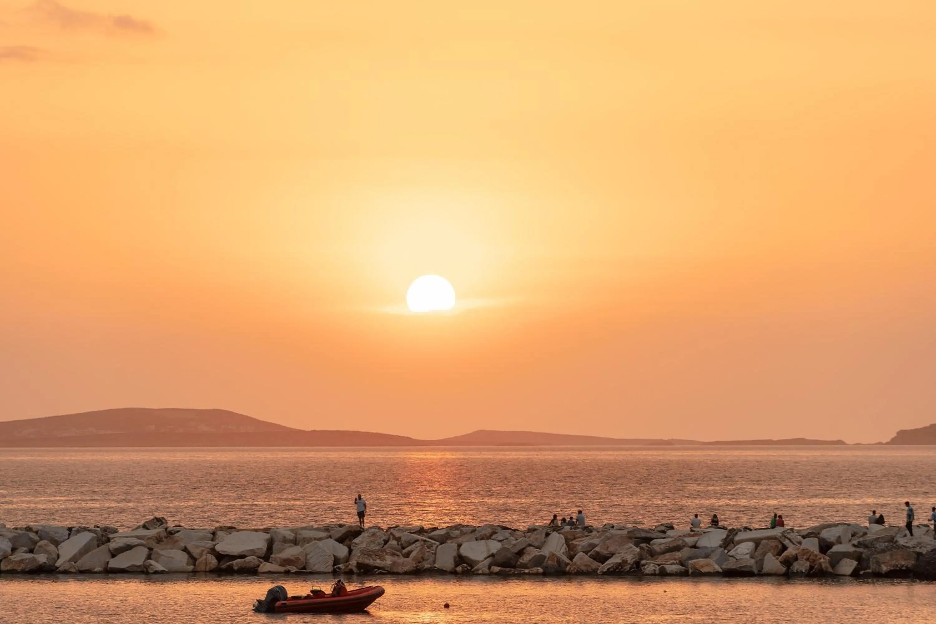 Beach in Naxos Rhyton