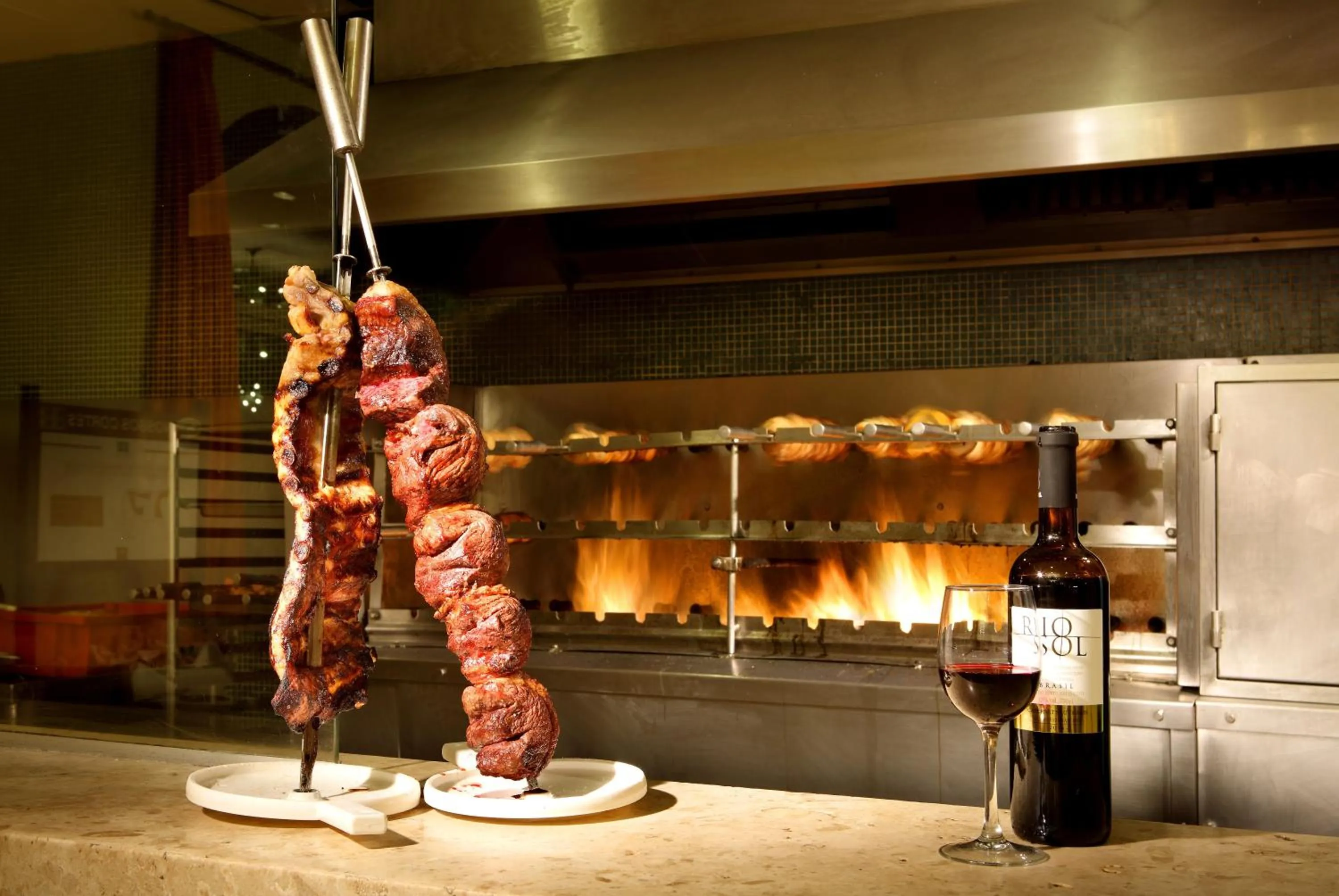 Food in The Signature Level at Grand Palladium Imbassaí Resort & Spa