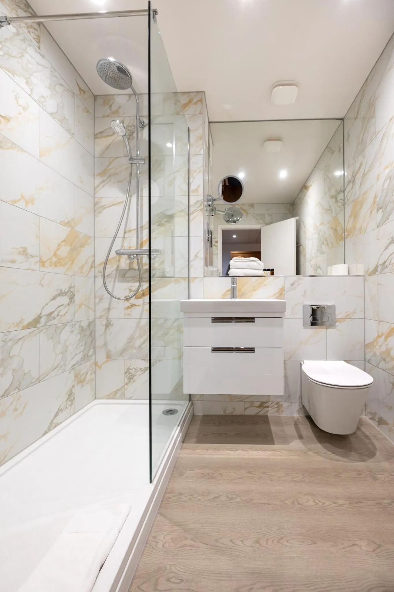 Shower in Milford Hall Salisbury