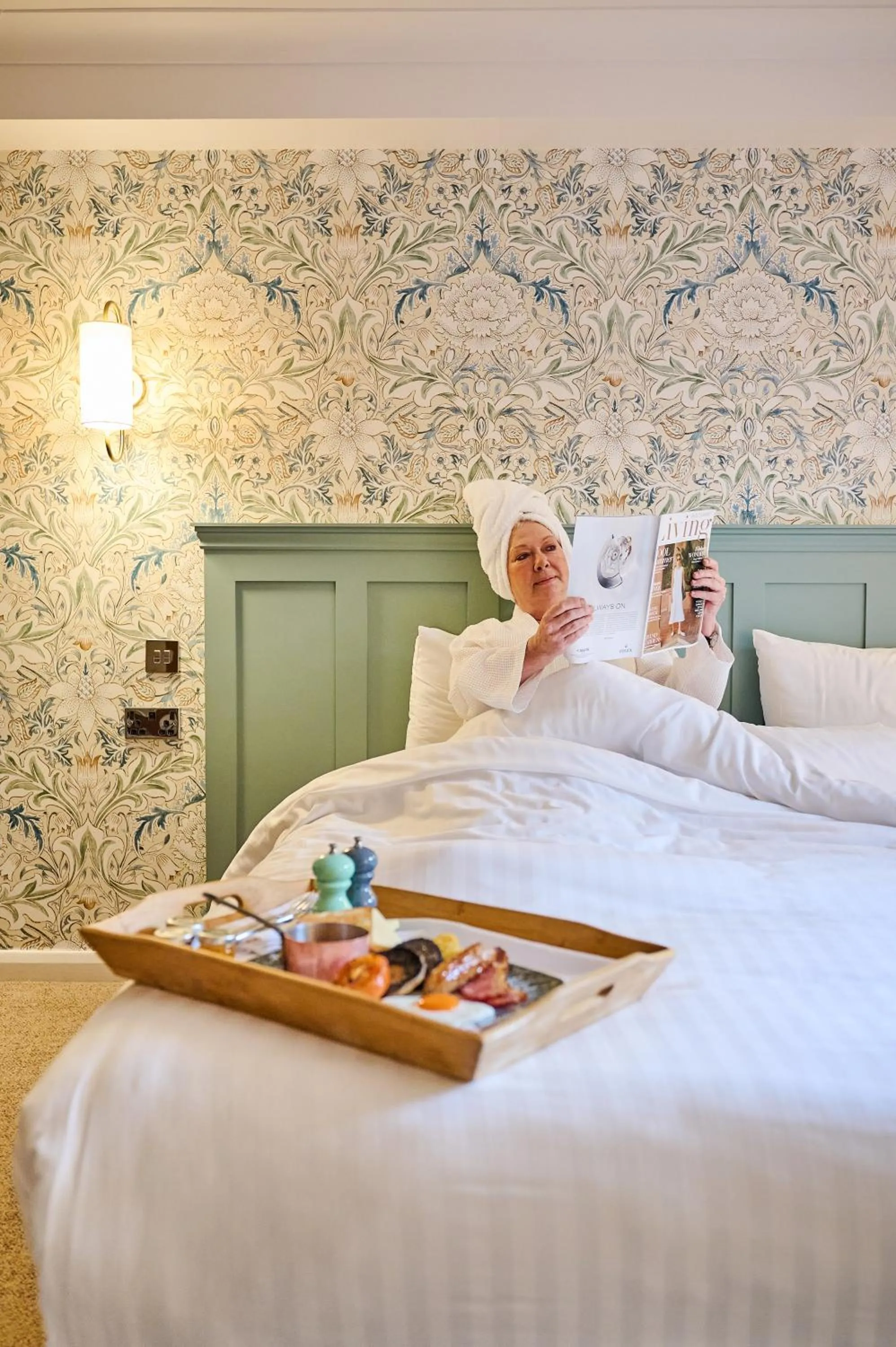 Bedroom, Bed in Milford Hall Salisbury