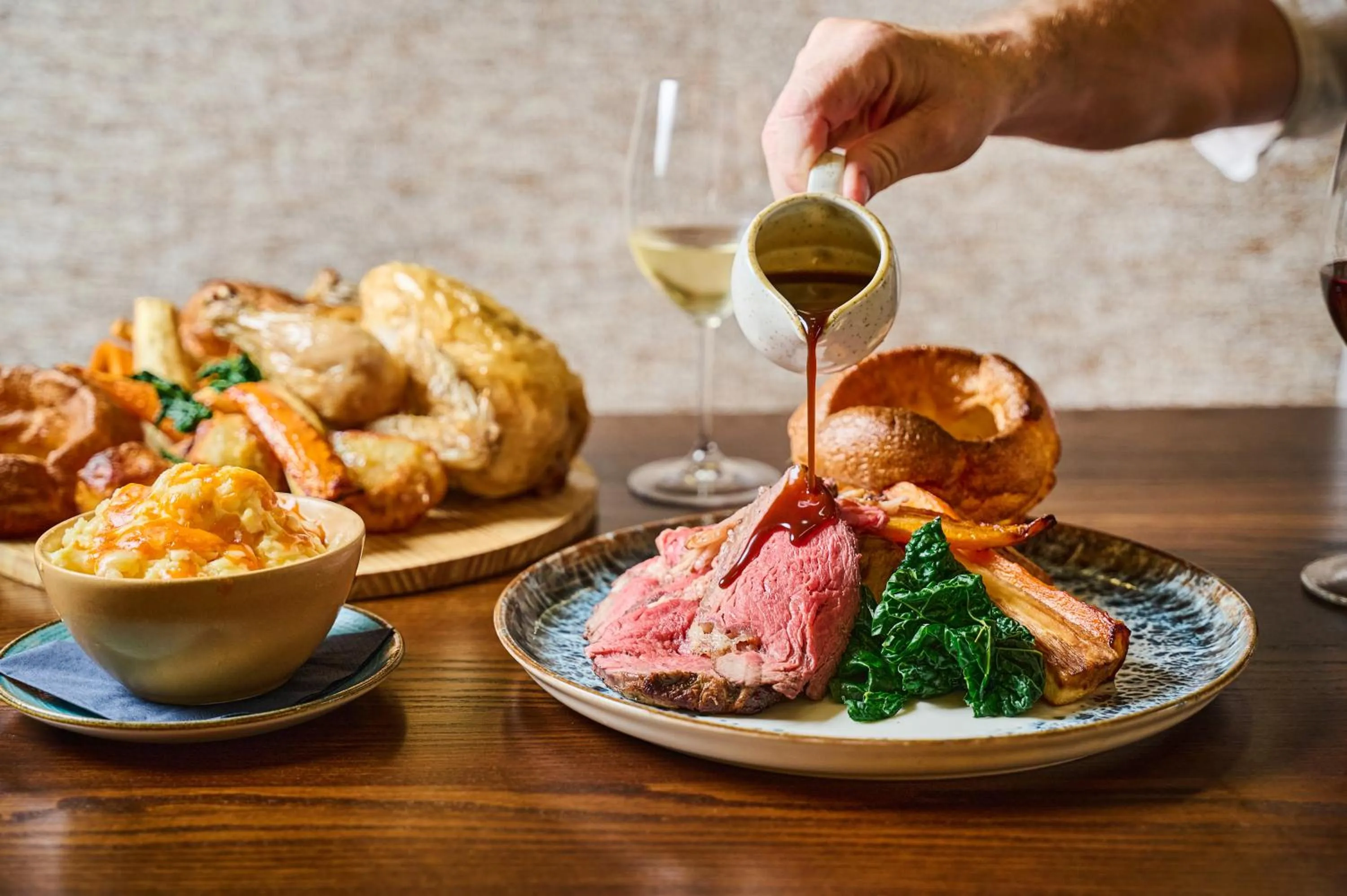 Lunch in Milford Hall Salisbury