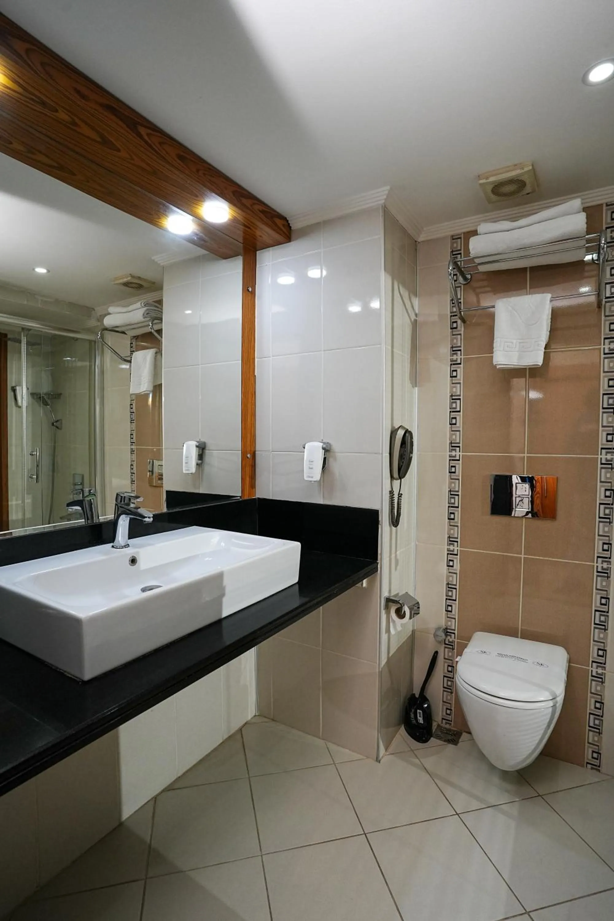 Bathroom in NK Hotel