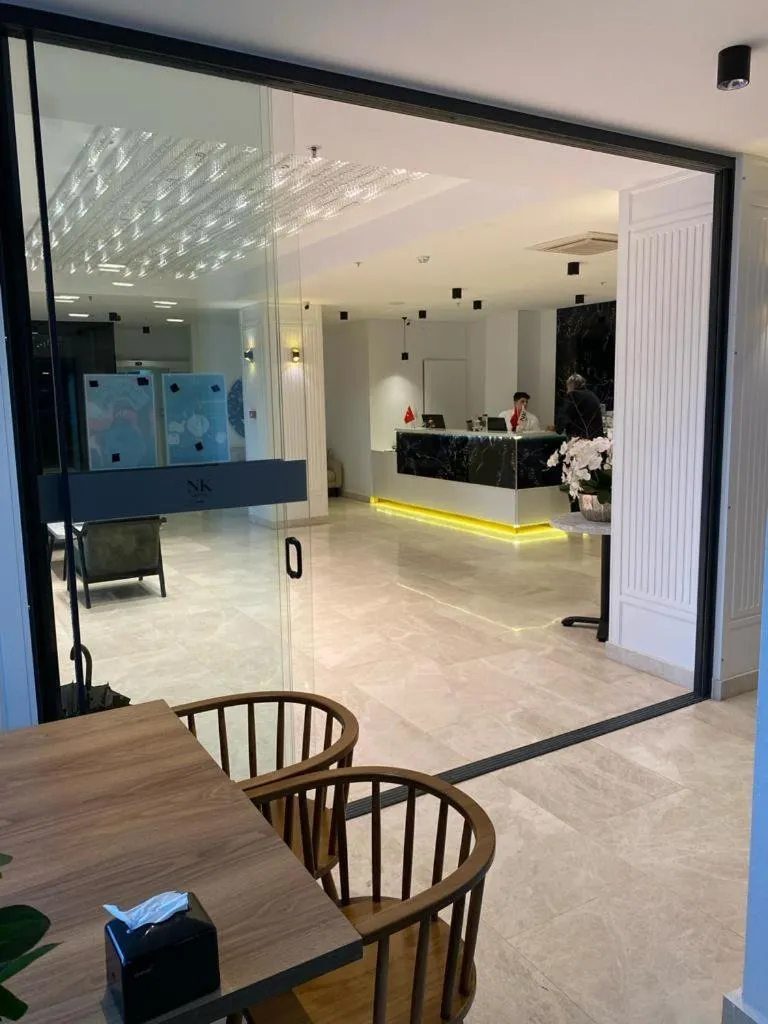 Lobby or reception in NK Hotel