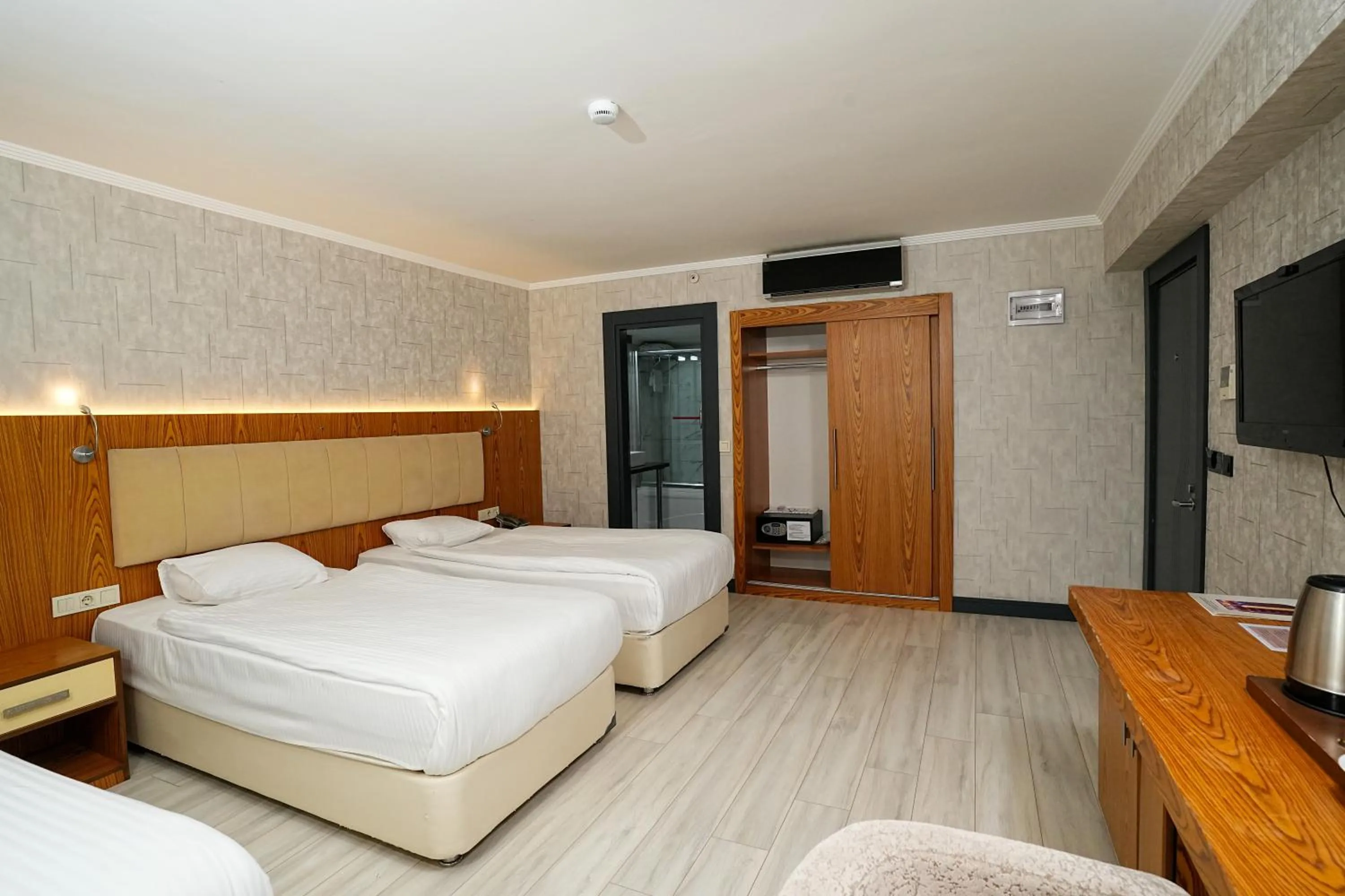Photo of the whole room, Bed in NK Hotel