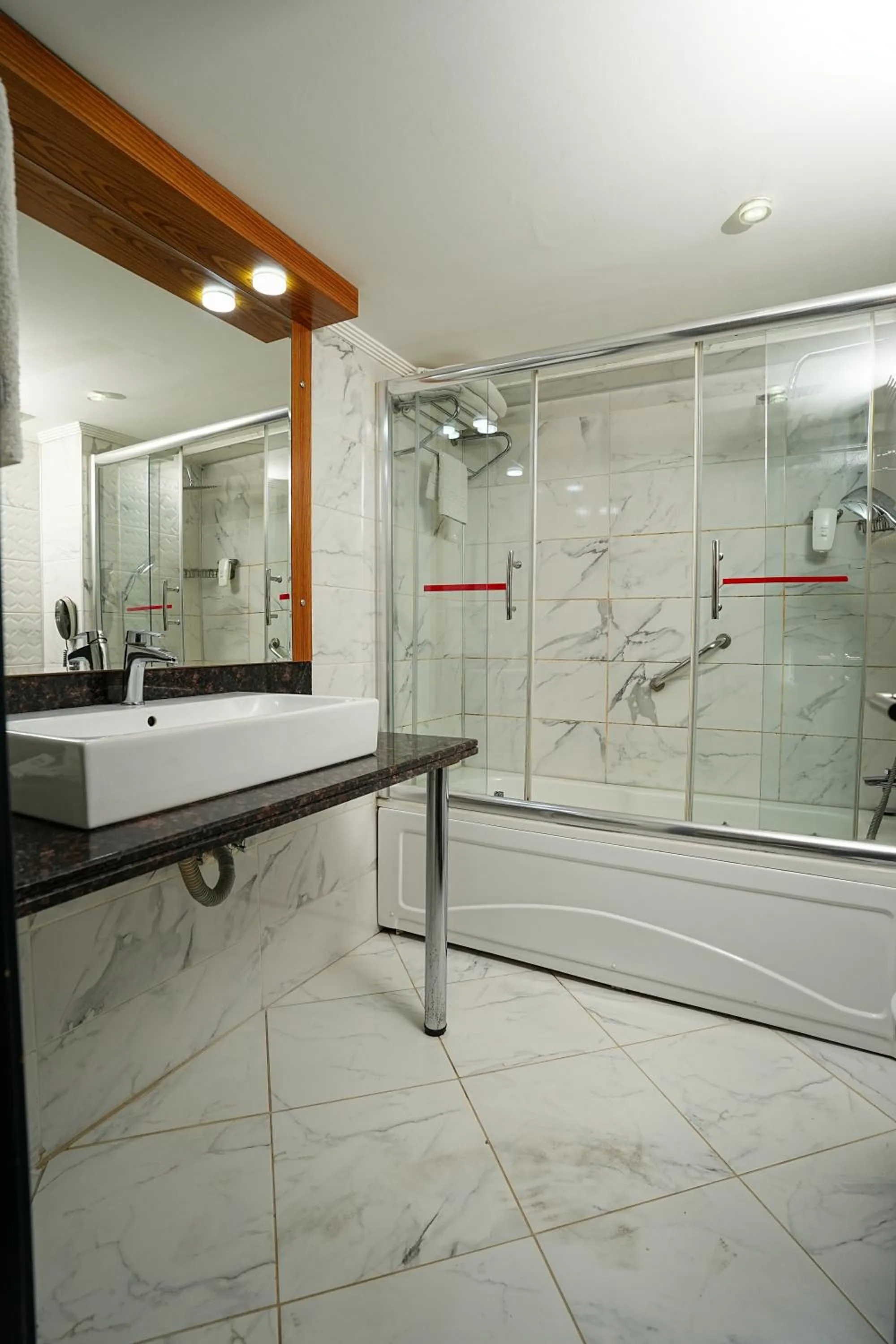 Bathroom in NK Hotel