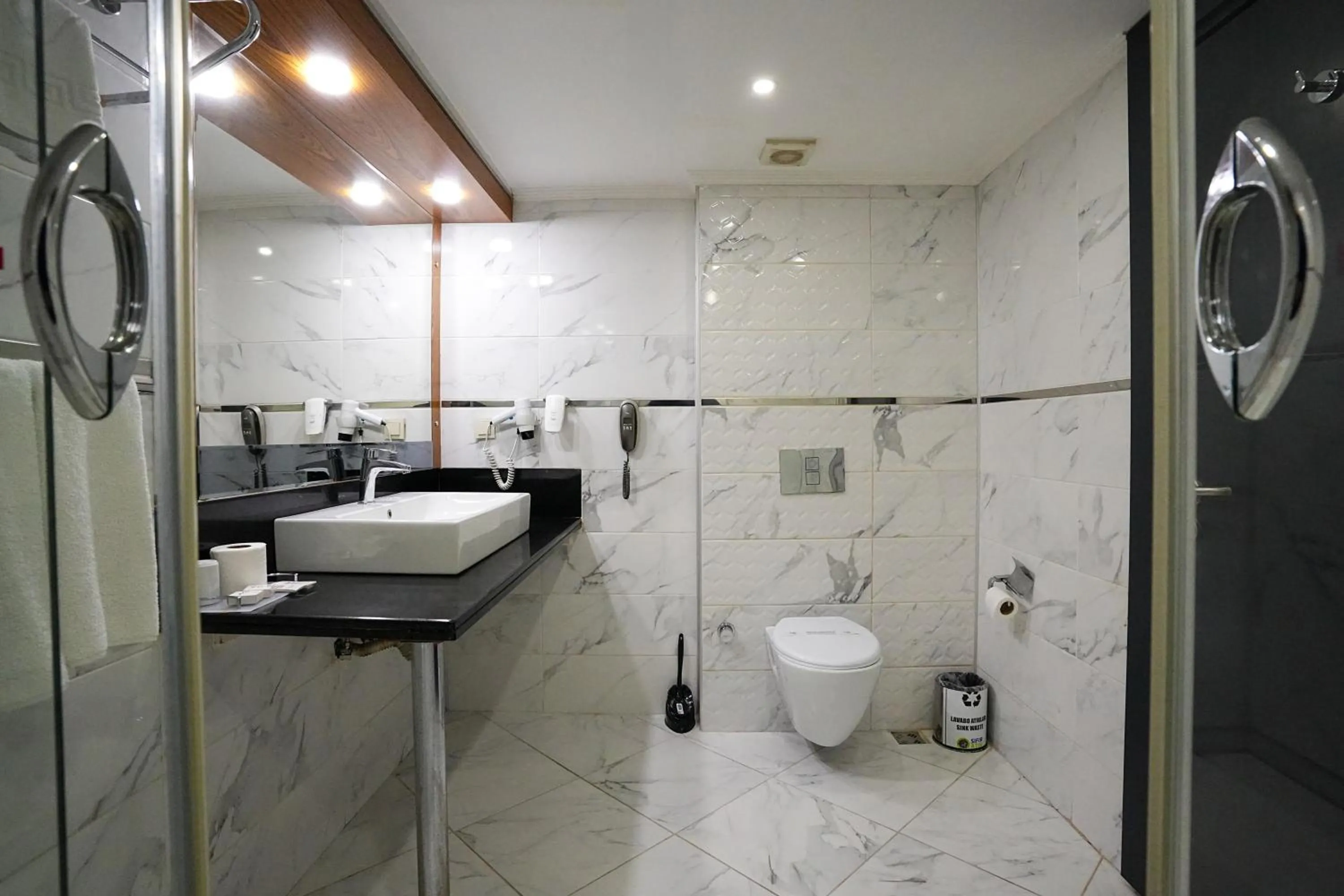 Bathroom in NK Hotel