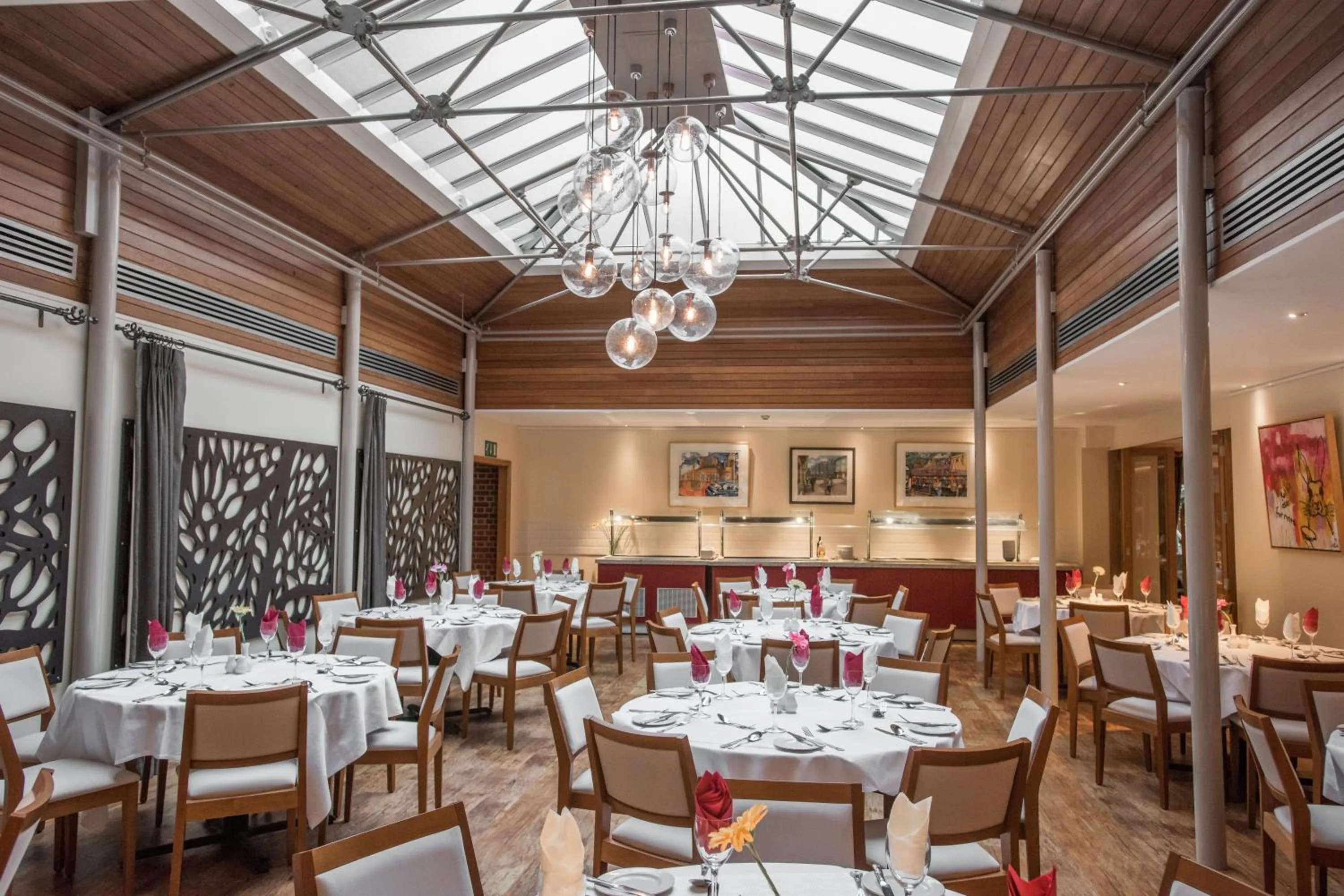 Dining area in Rewley House University of Oxford