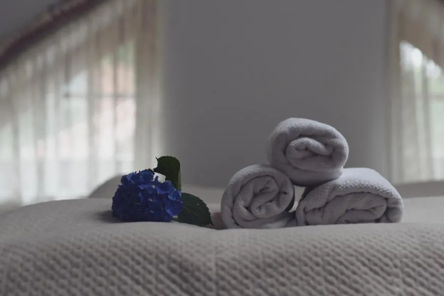 Bed in Hotel Promyk Wellness & Spa