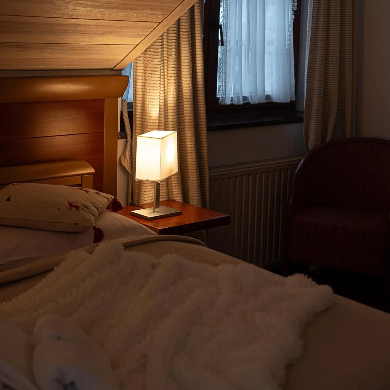 Bed in Hotel Promyk Wellness & Spa
