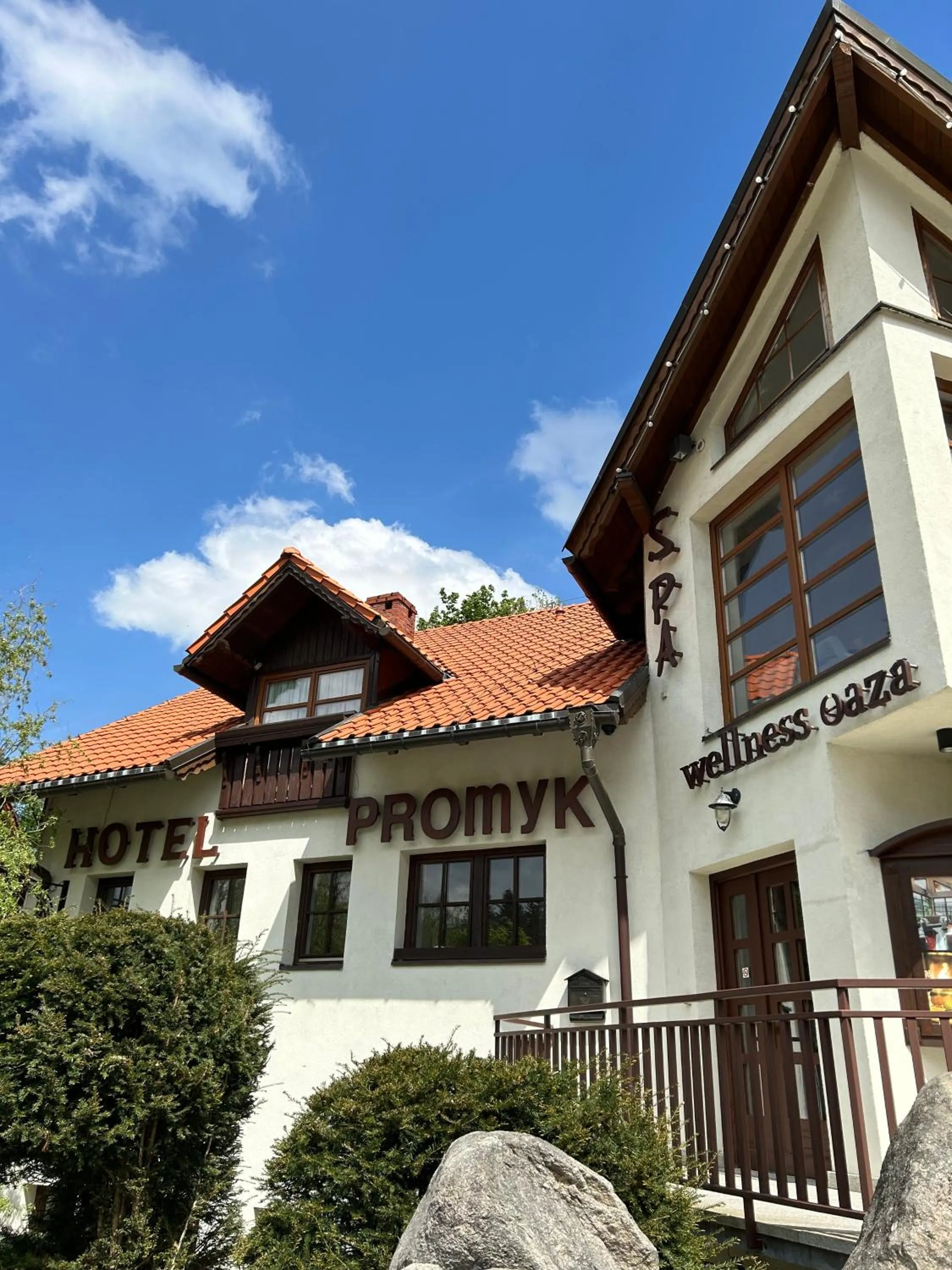 Property building in Hotel Promyk Wellness & Spa