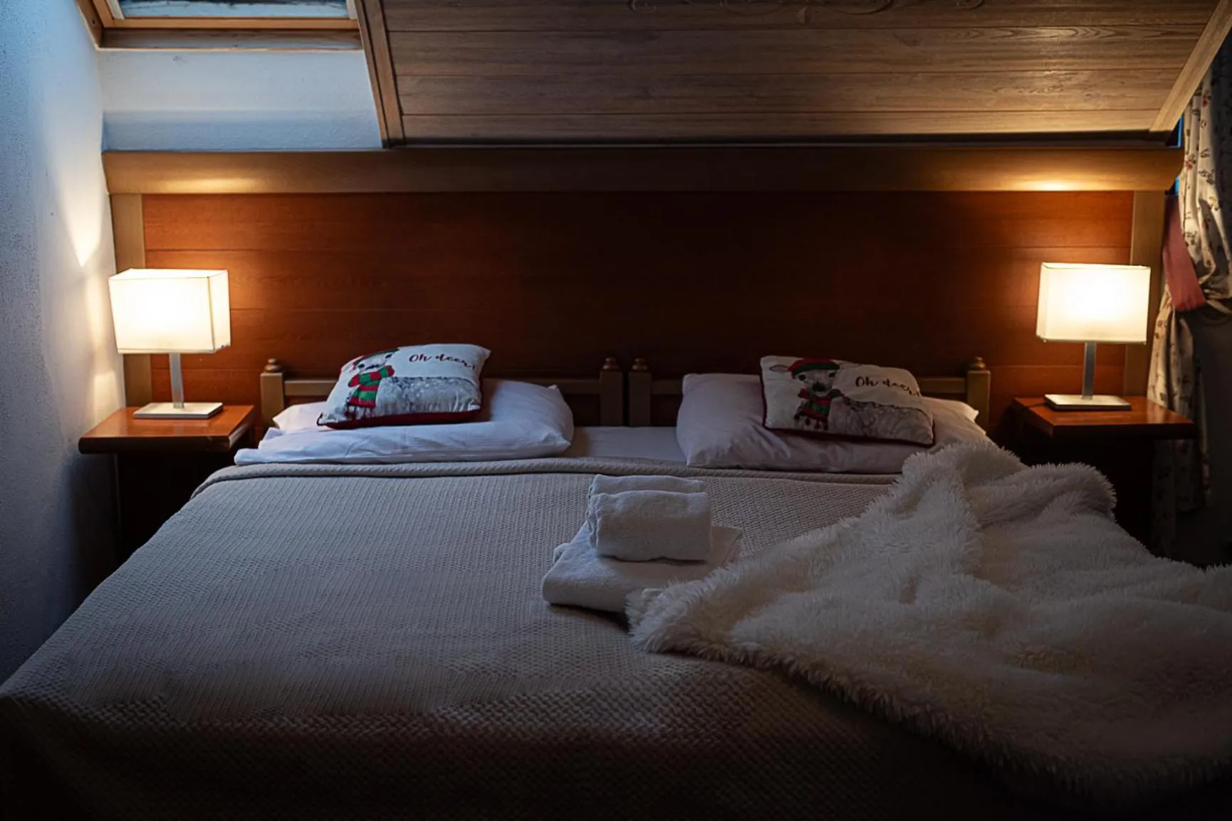 Bed in Hotel Promyk Wellness & Spa