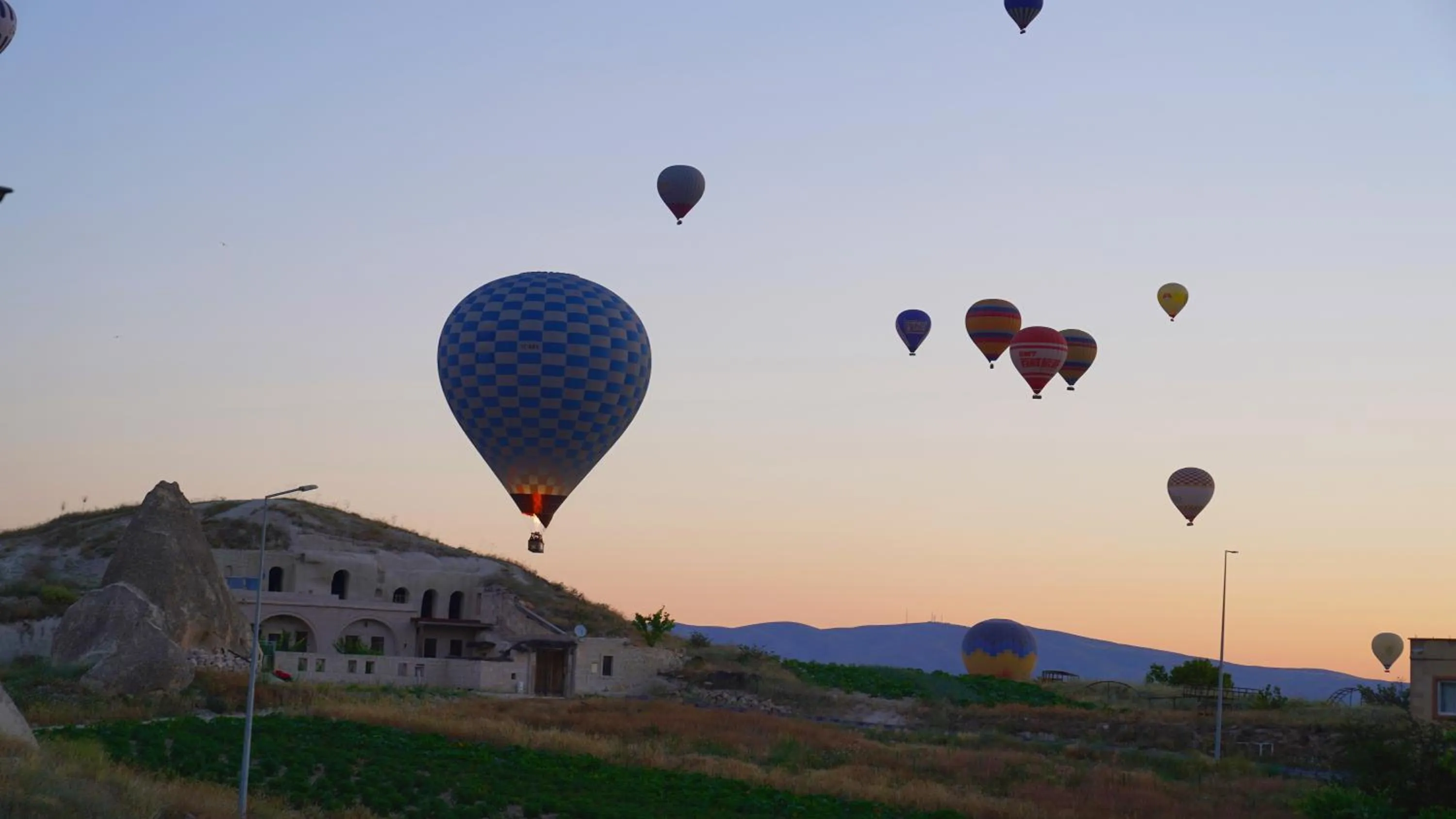 Natural landscape in Alpha Stone House