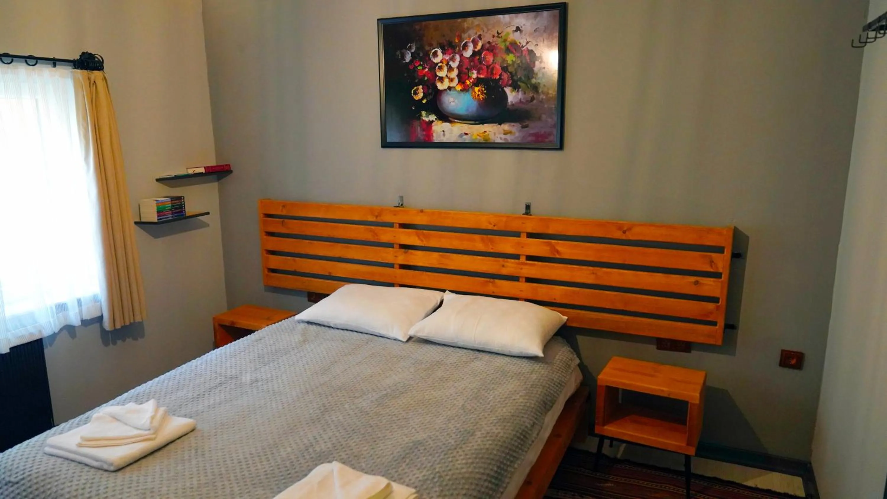 Bed in Alpha Stone House