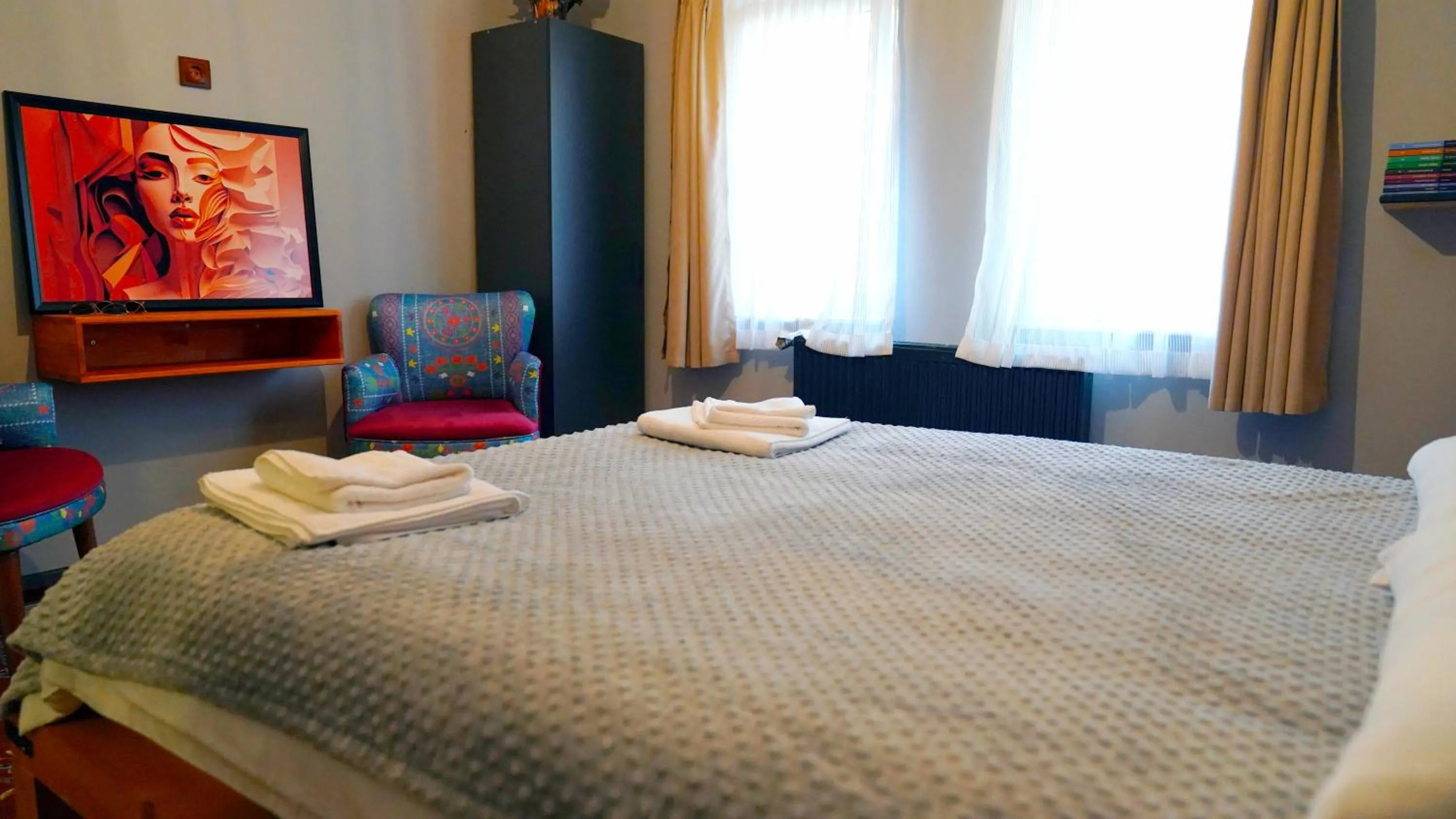 Bed in Alpha Stone House