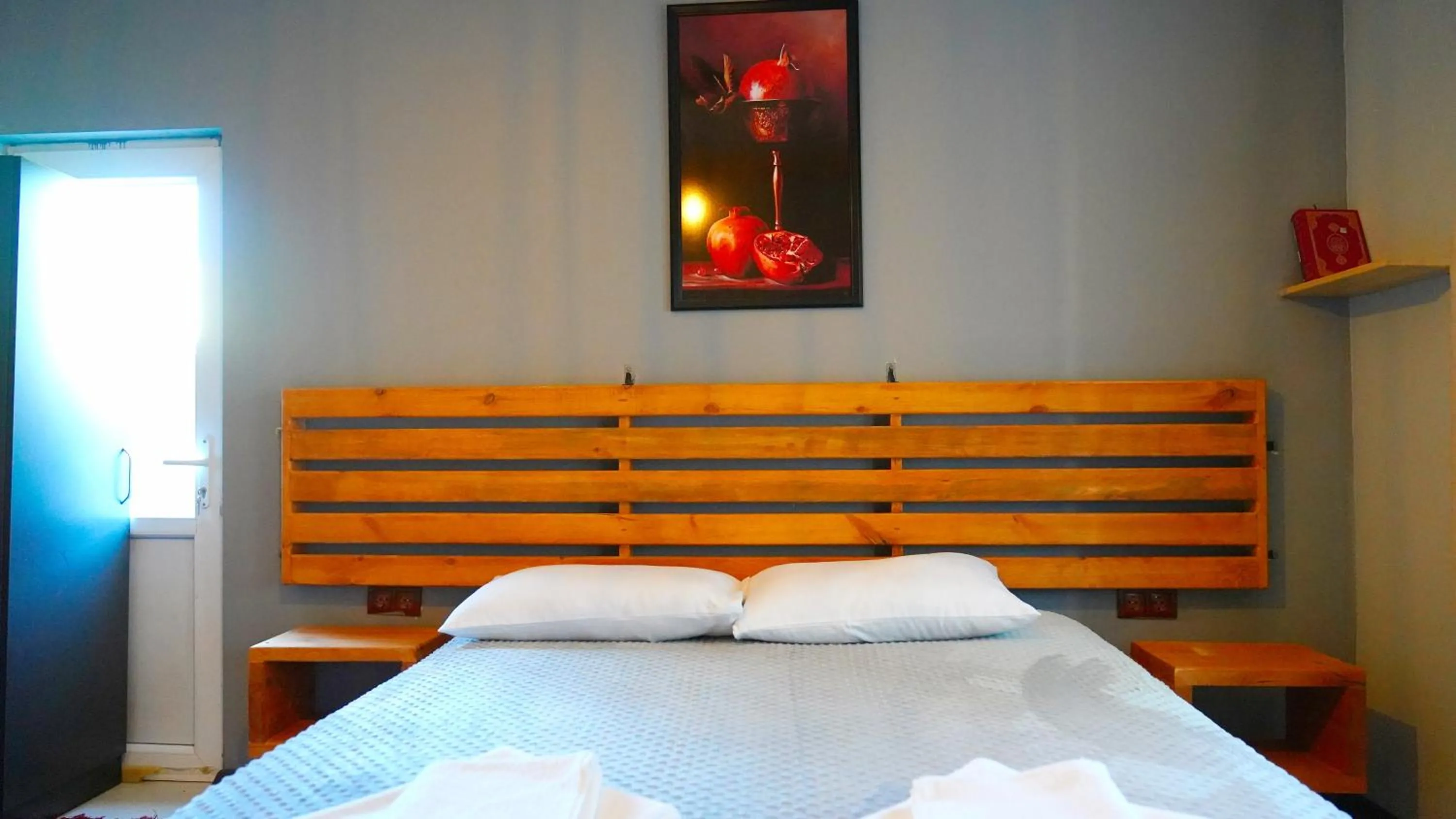 Bed in Alpha Stone House