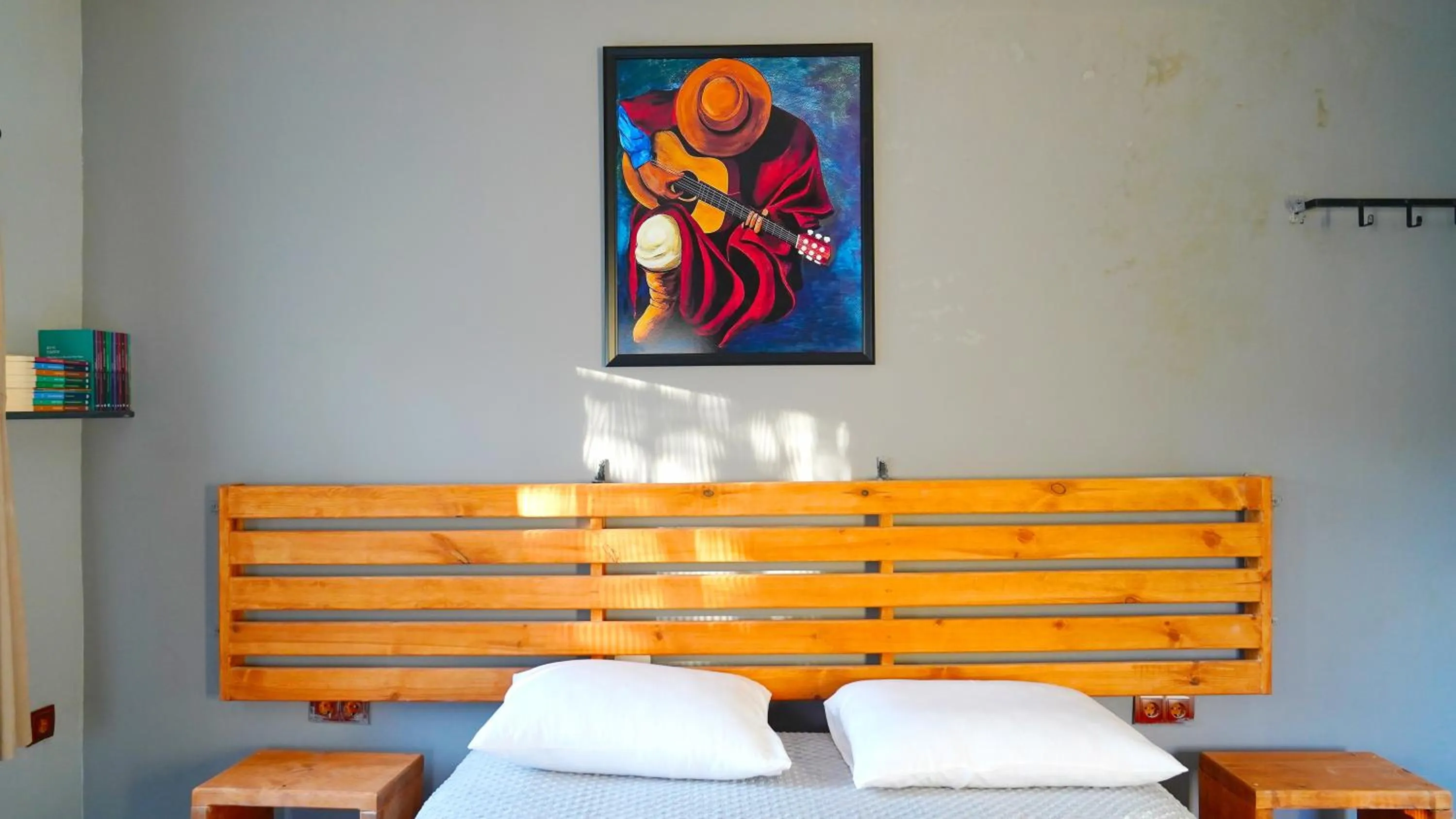 Bed in Alpha Stone House