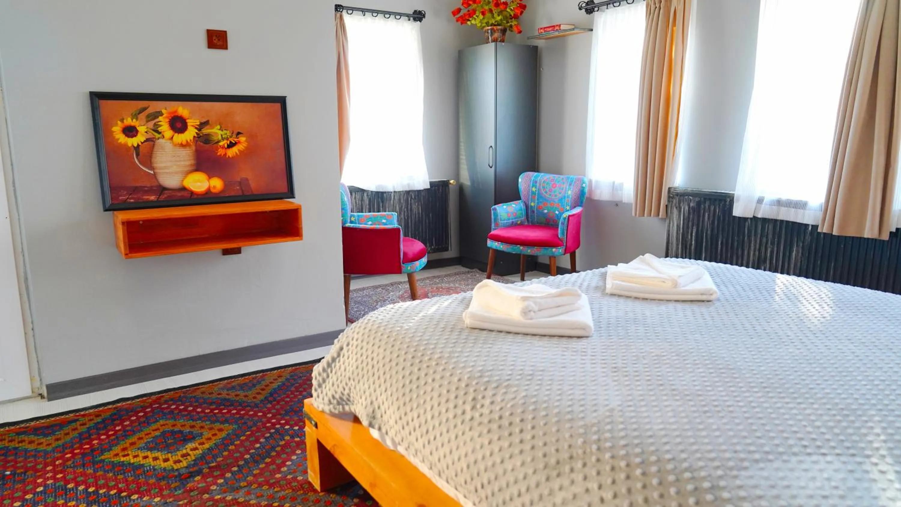 Bed in Alpha Stone House