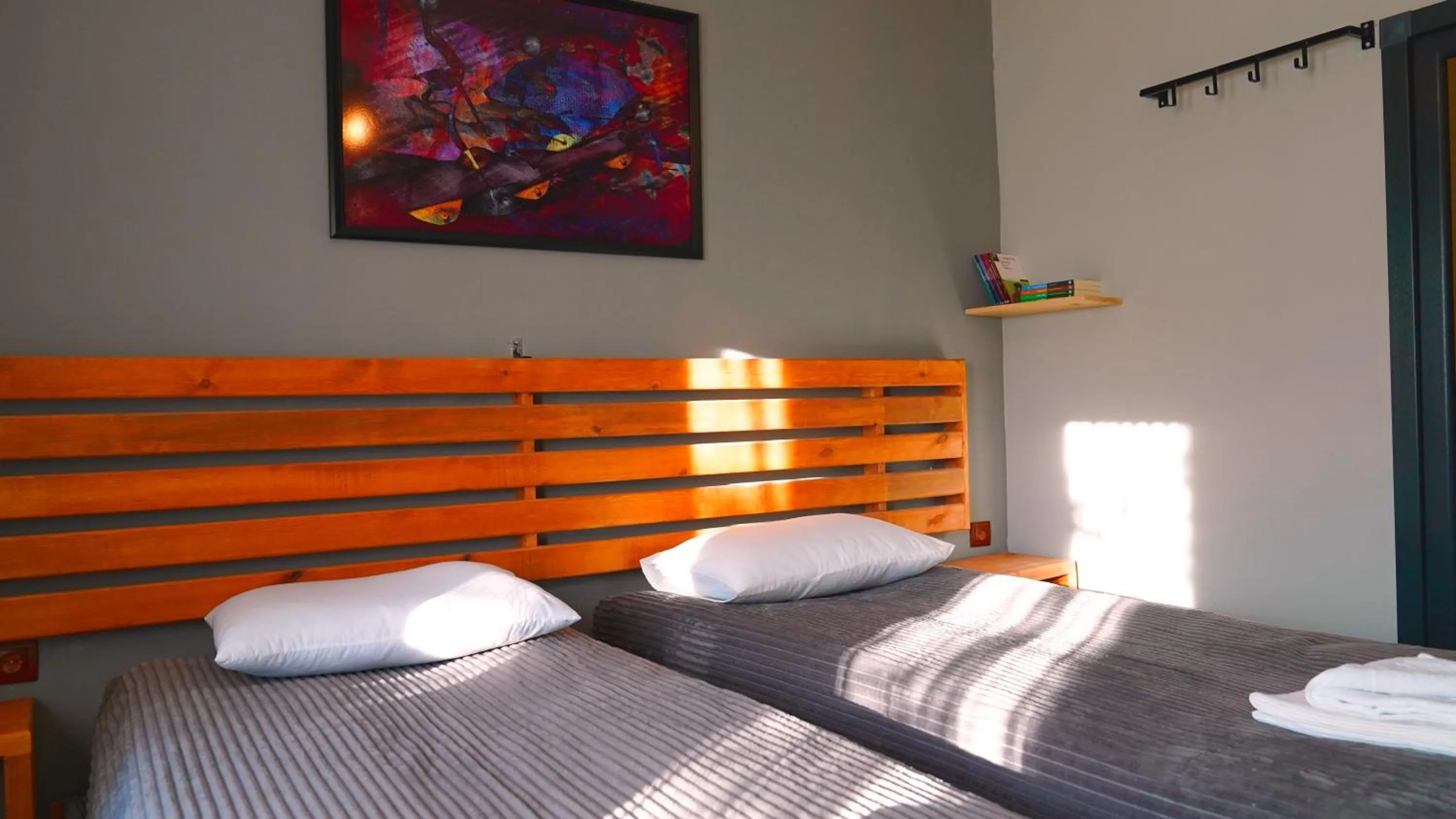 Bed in Alpha Stone House