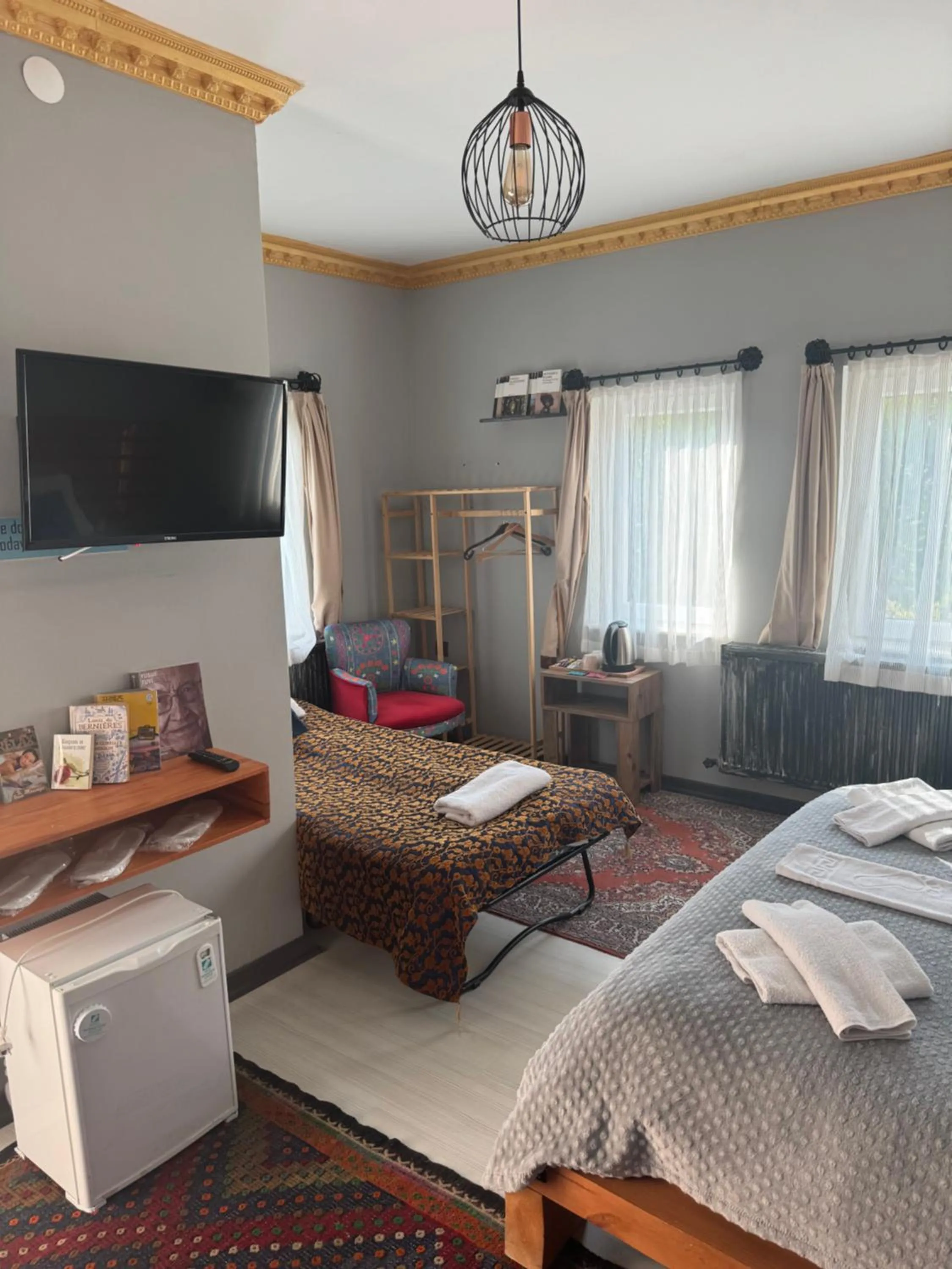 Bed in Alpha Stone House