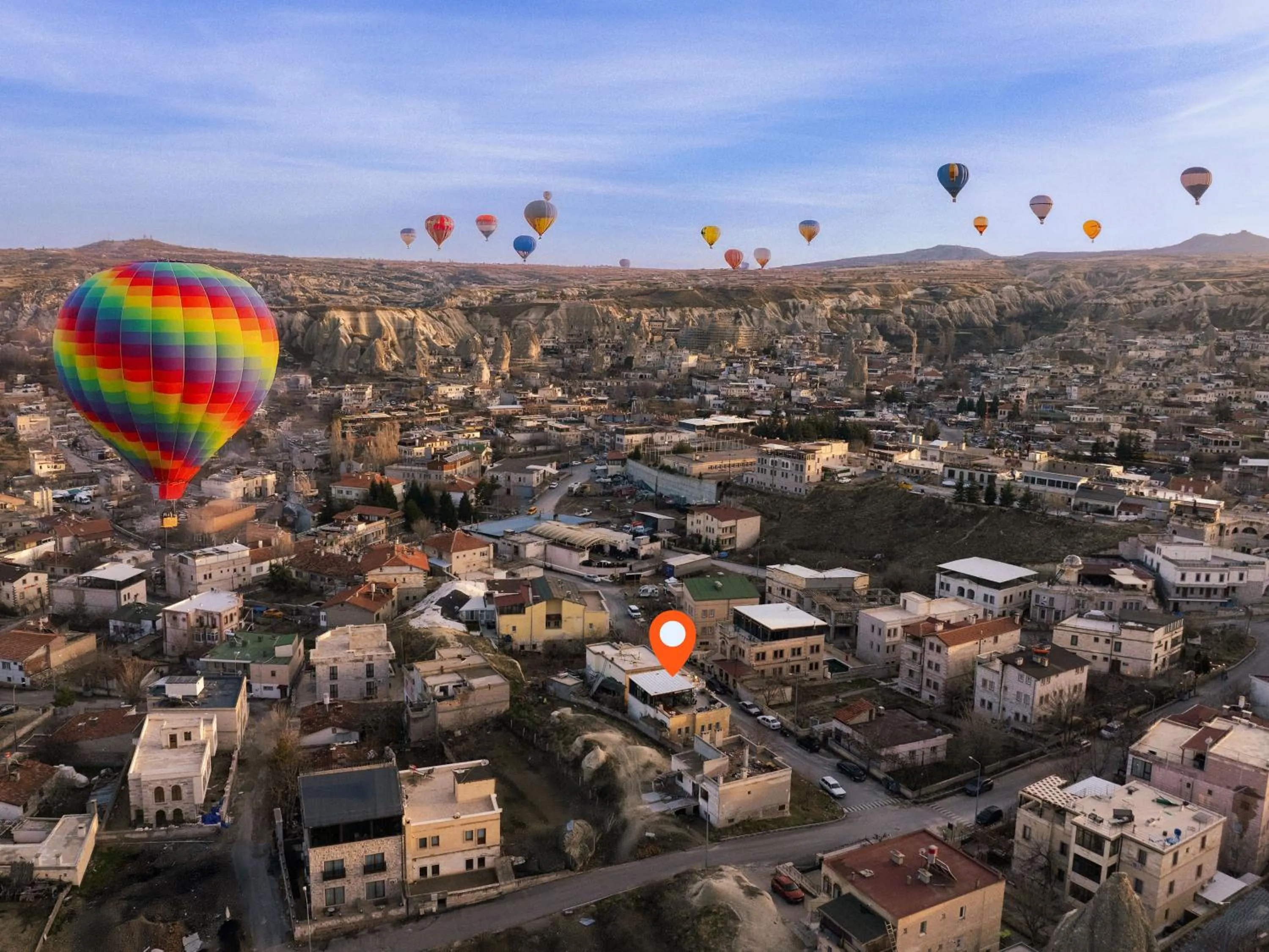 Natural landscape in Alpha Stone House