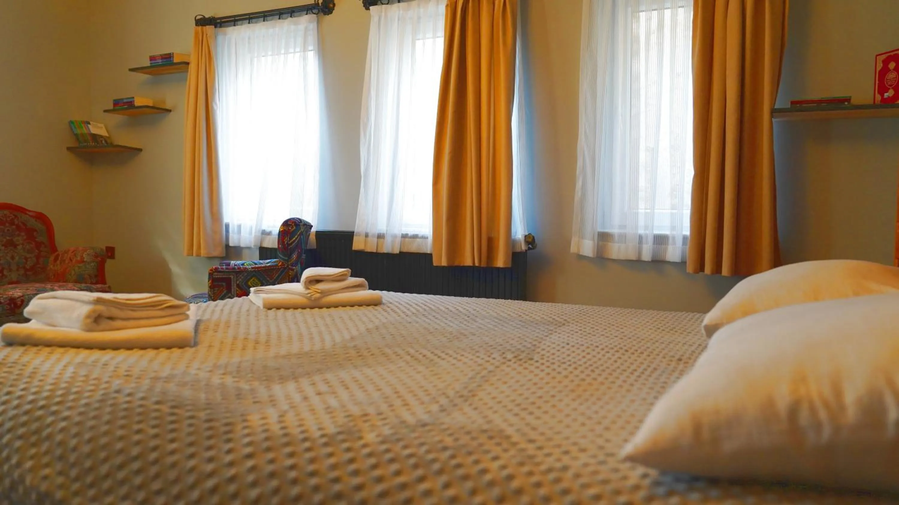 Bed in Alpha Stone House