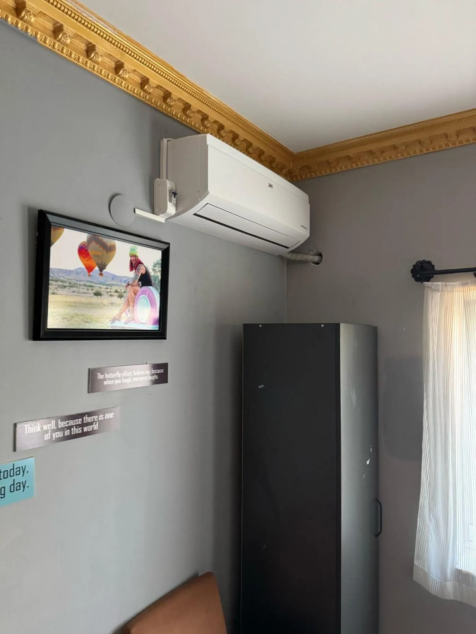 air conditioner in Alpha Stone House