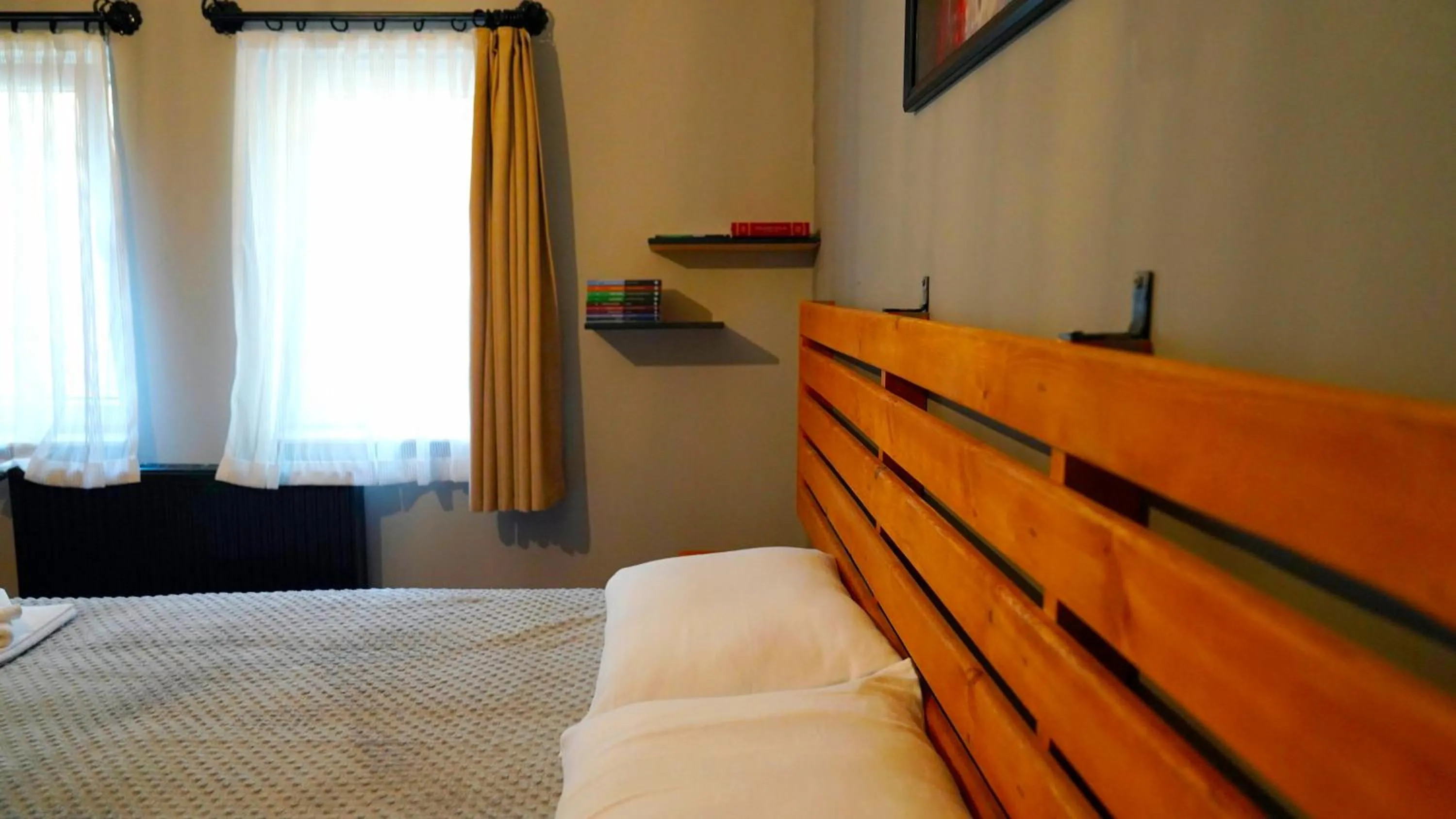 Bed in Alpha Stone House