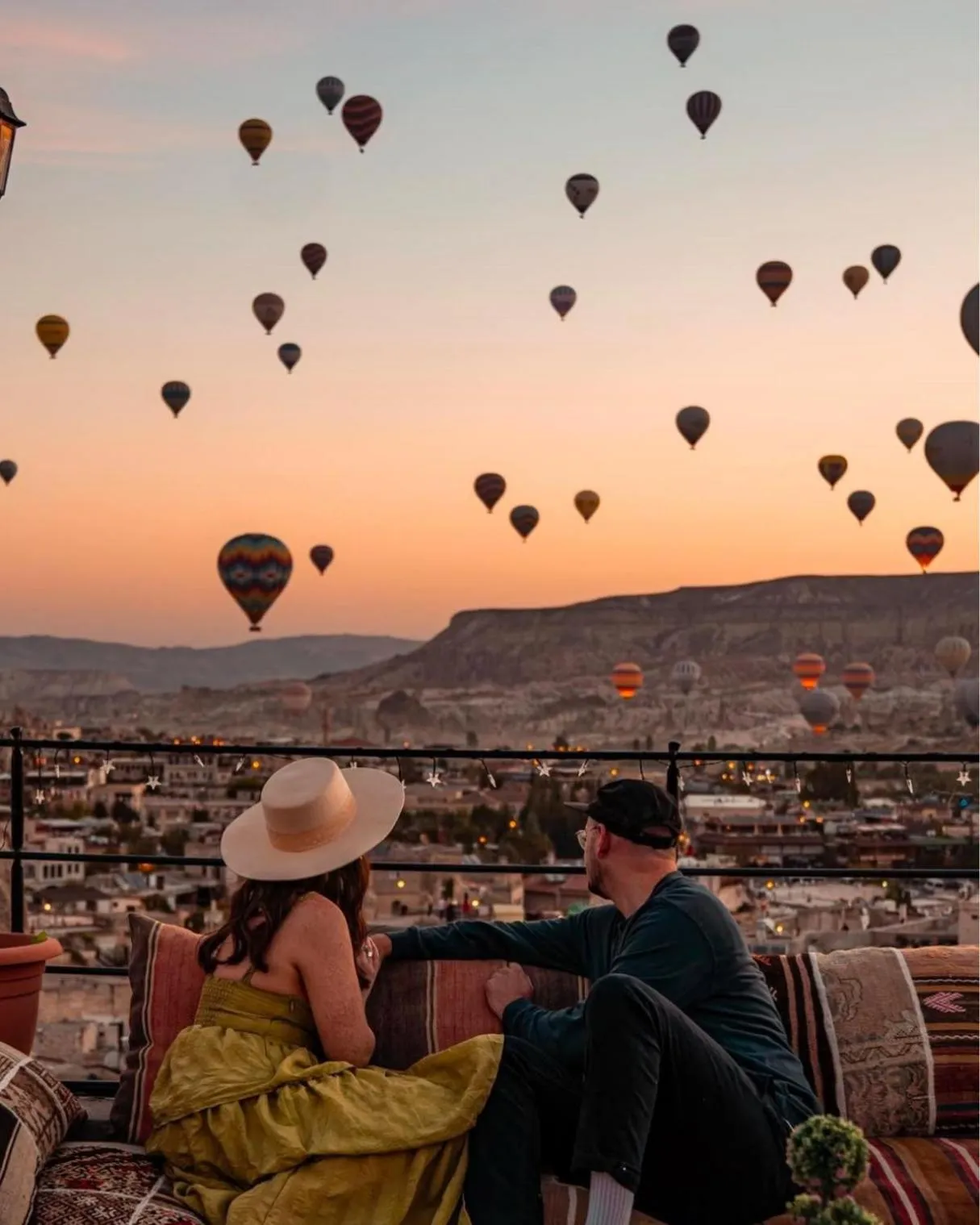 Balcony/Terrace in Maccan Cave Hotel