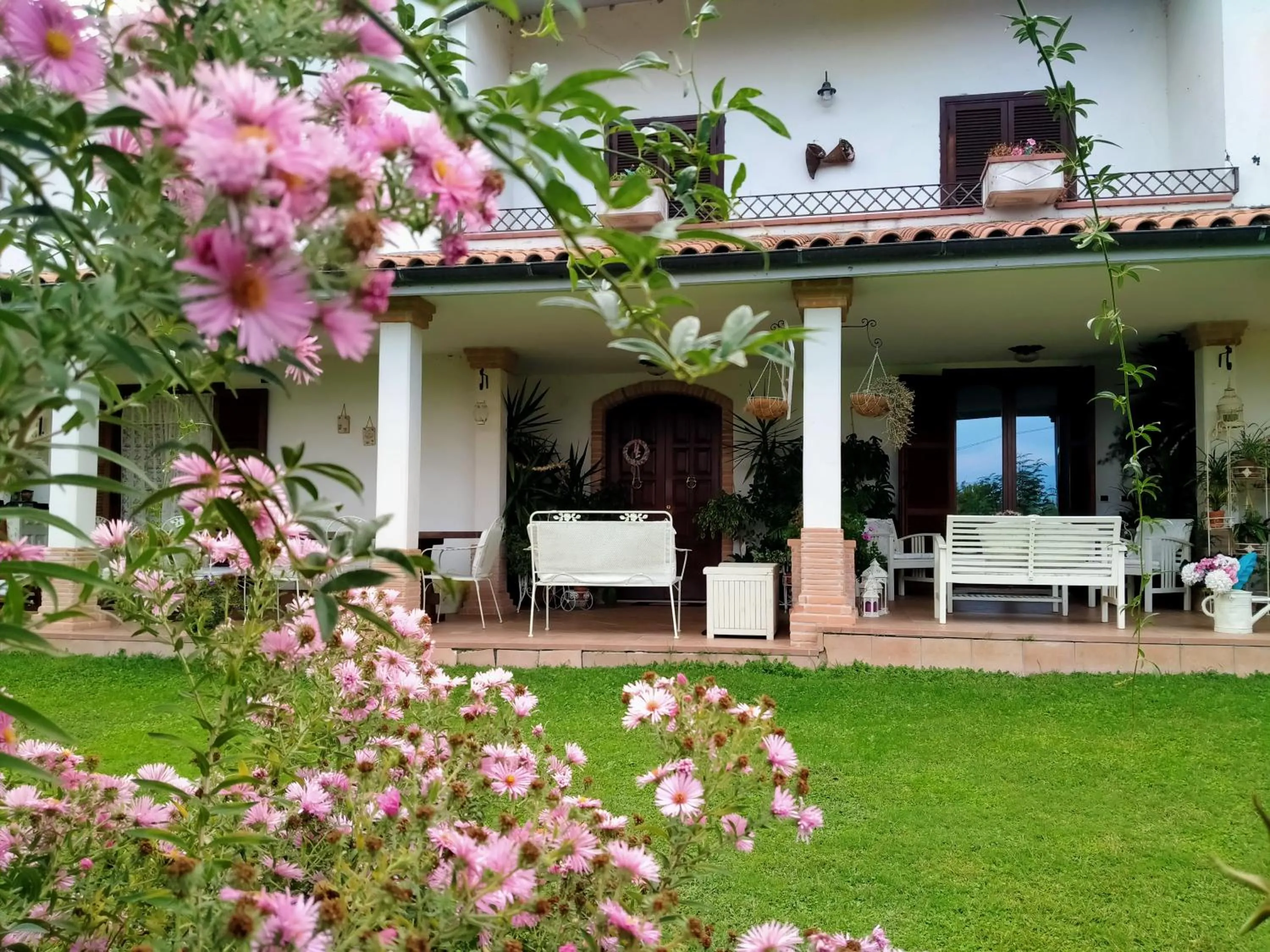 Garden in B&B Il Cantico