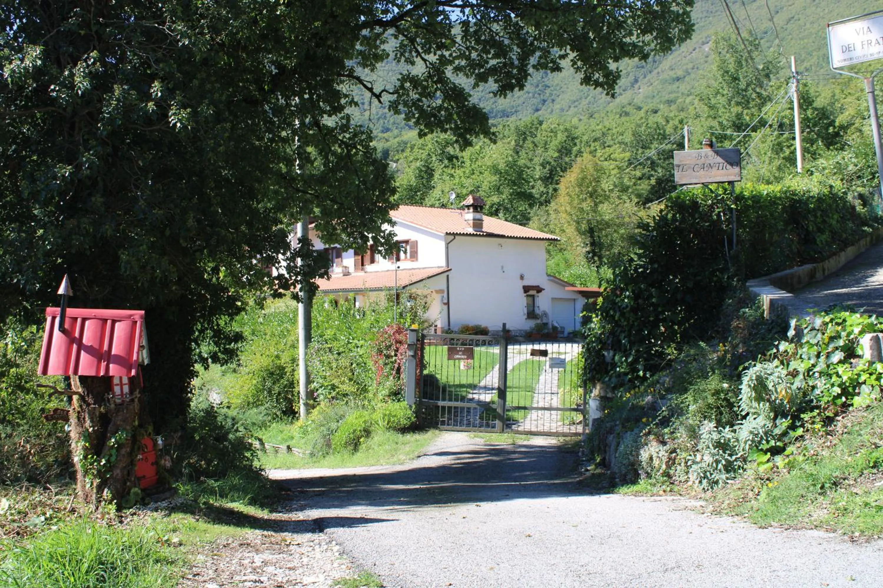 Property building in B&B Il Cantico