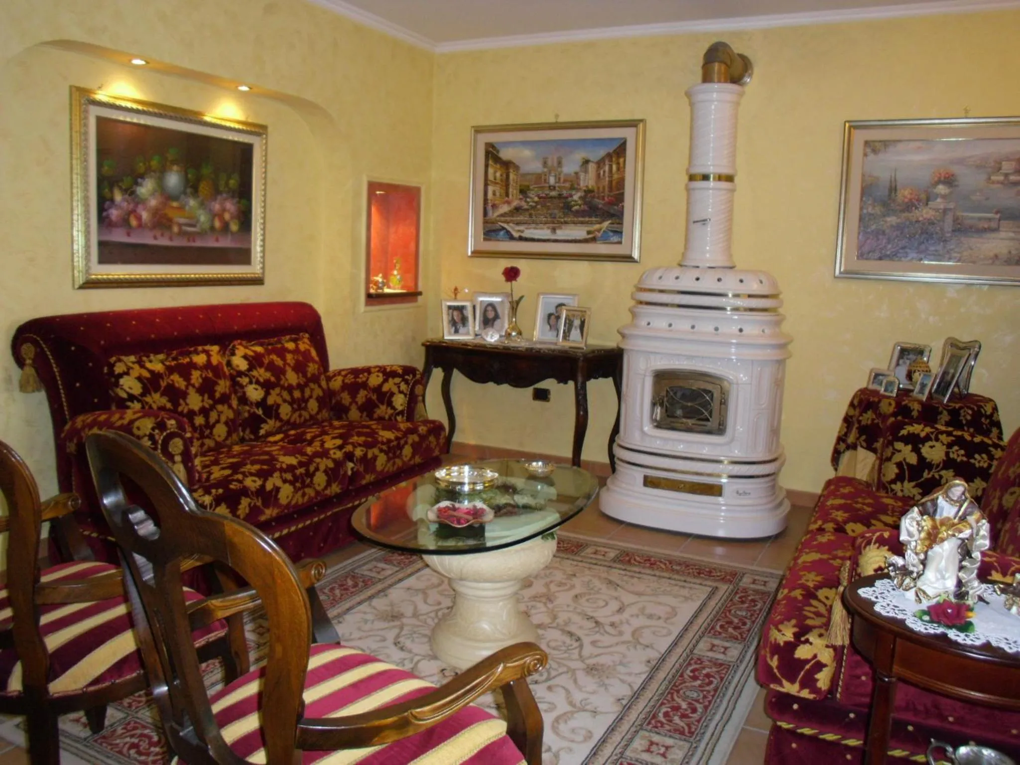 Communal lounge/ TV room in B&B Il Cantico