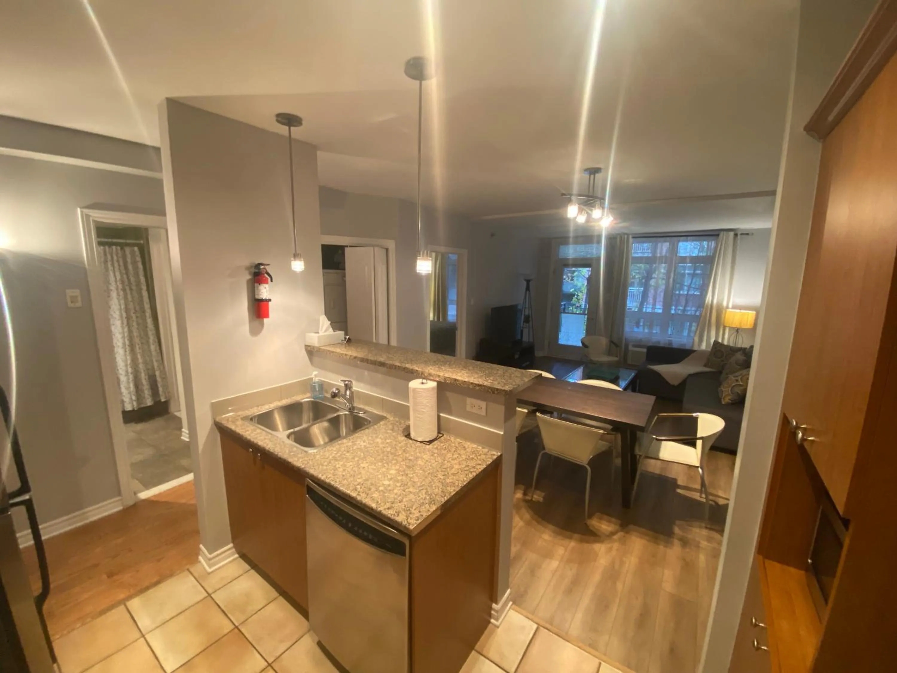 dishwasher in ApartHotelMontreal by Les Terrasses Saint Urbain 2225I2