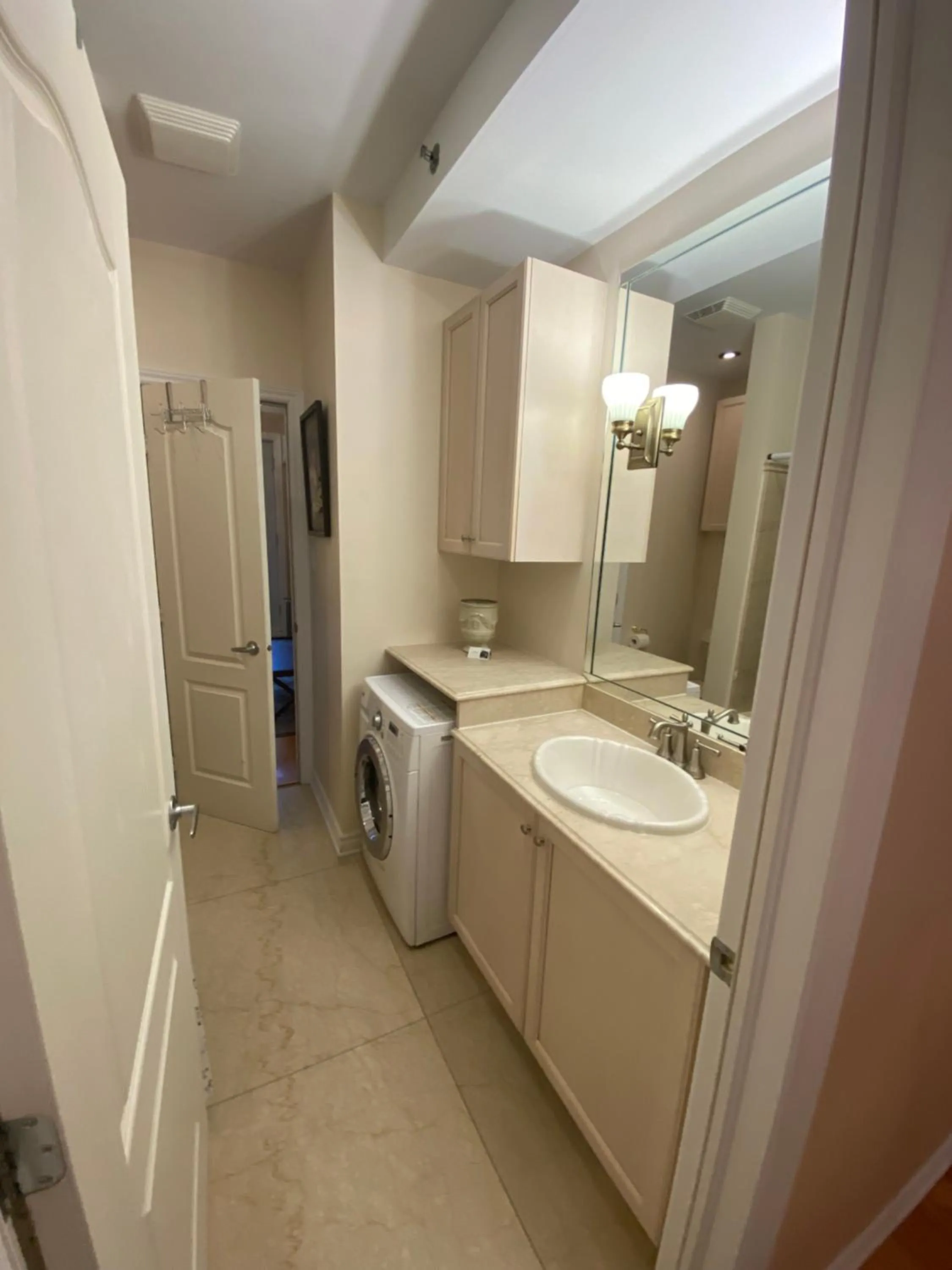 Bathroom in ApartHotelMontreal by Les Terrasses Saint Urbain 2225I2