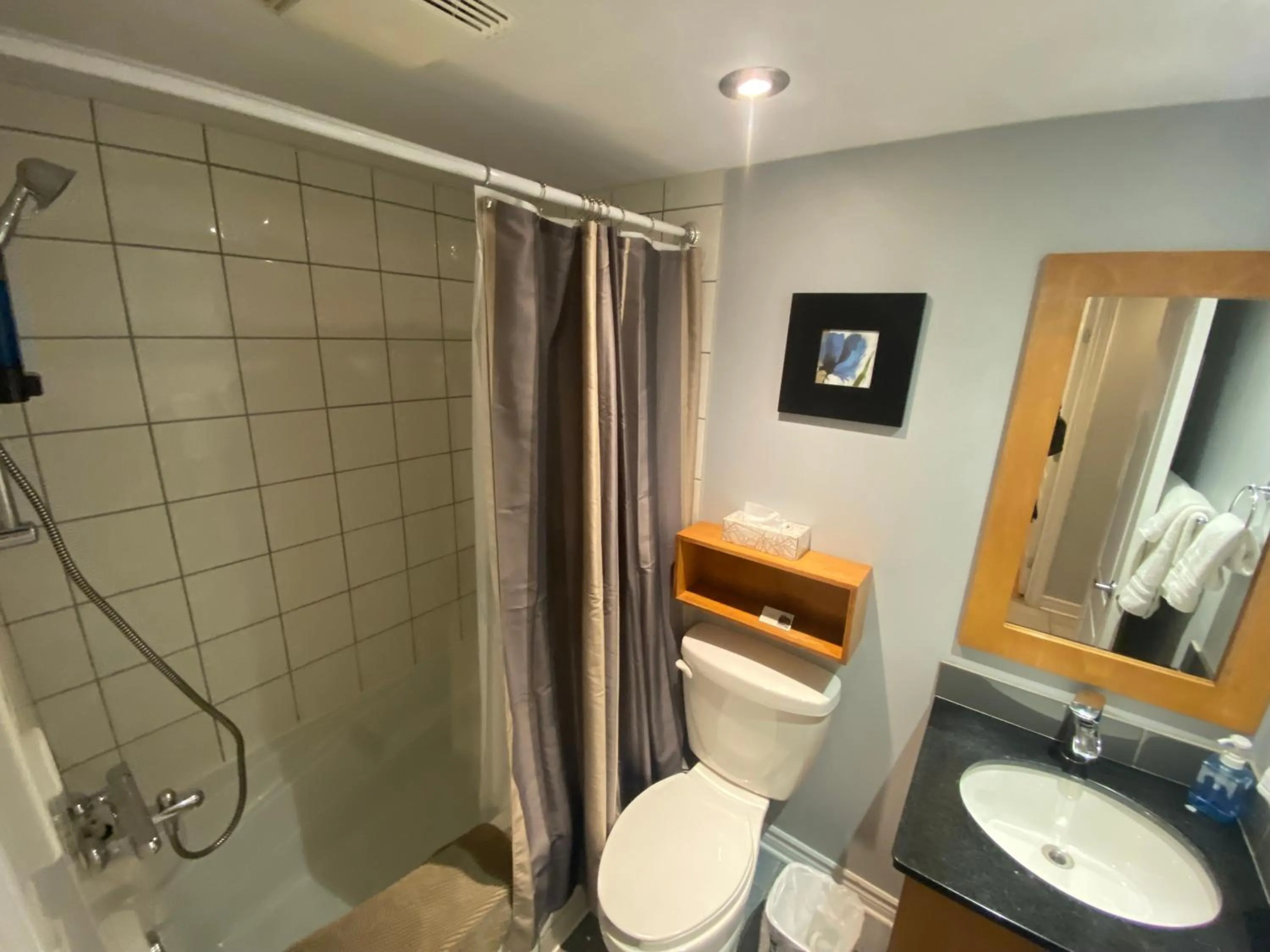 Bathroom in ApartHotelMontreal by Les Terrasses Saint Urbain 2225I2