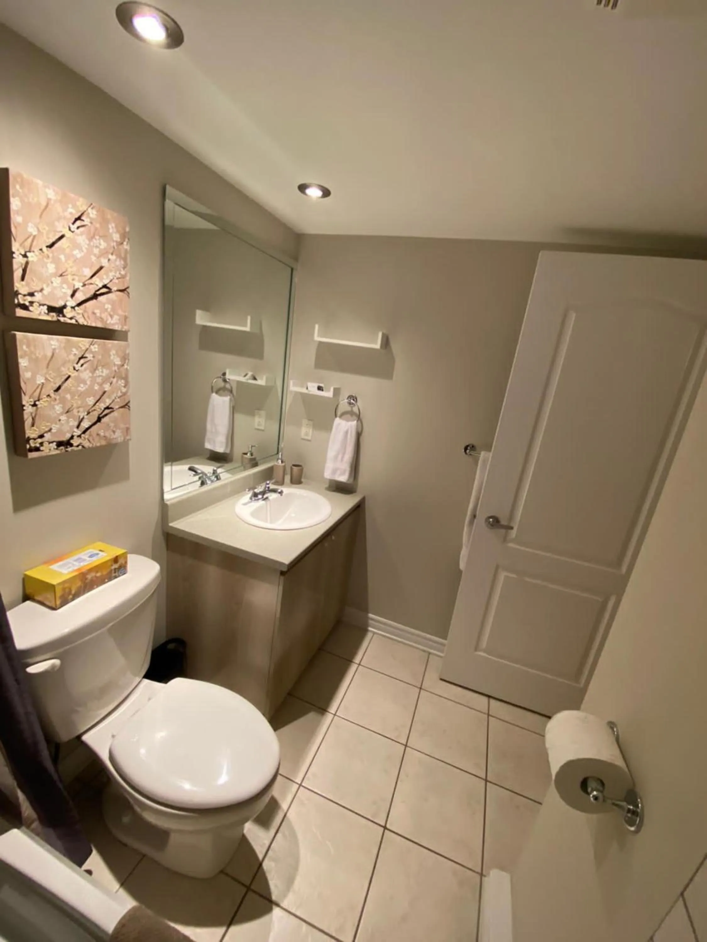 Toilet in ApartHotelMontreal by Les Terrasses Saint Urbain 2225I2