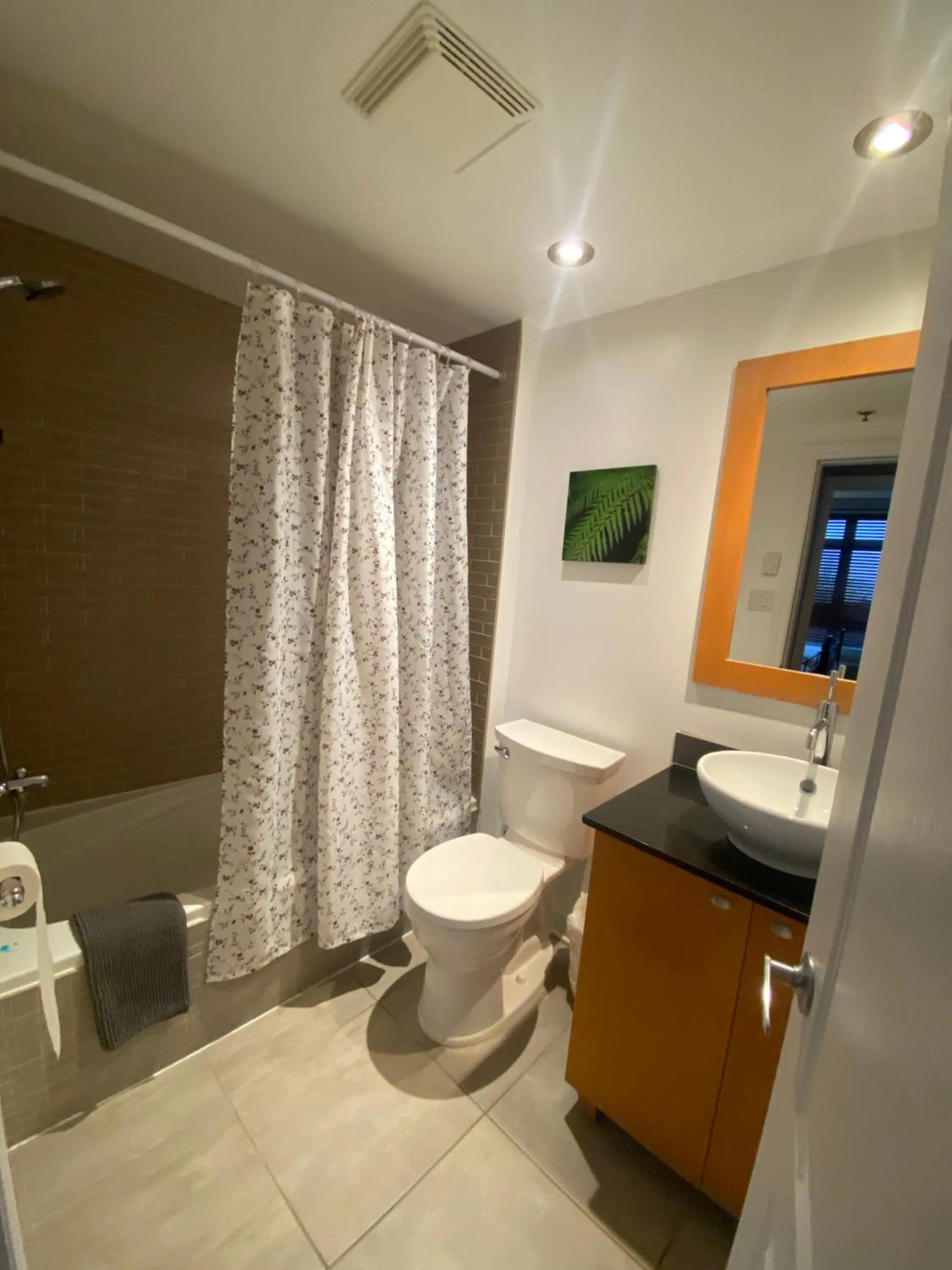 Bathroom in ApartHotelMontreal by Les Terrasses Saint Urbain 2225I2