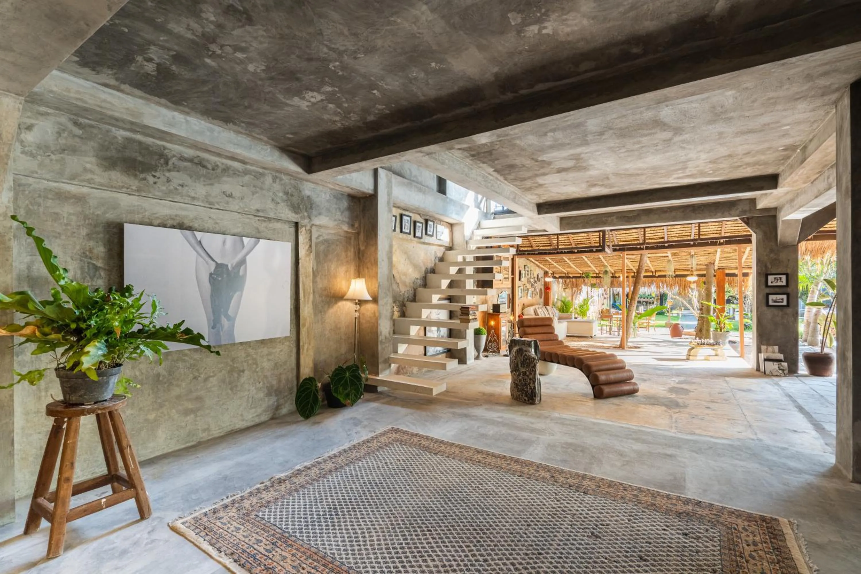 Lobby or reception in The Corduroy Hotel