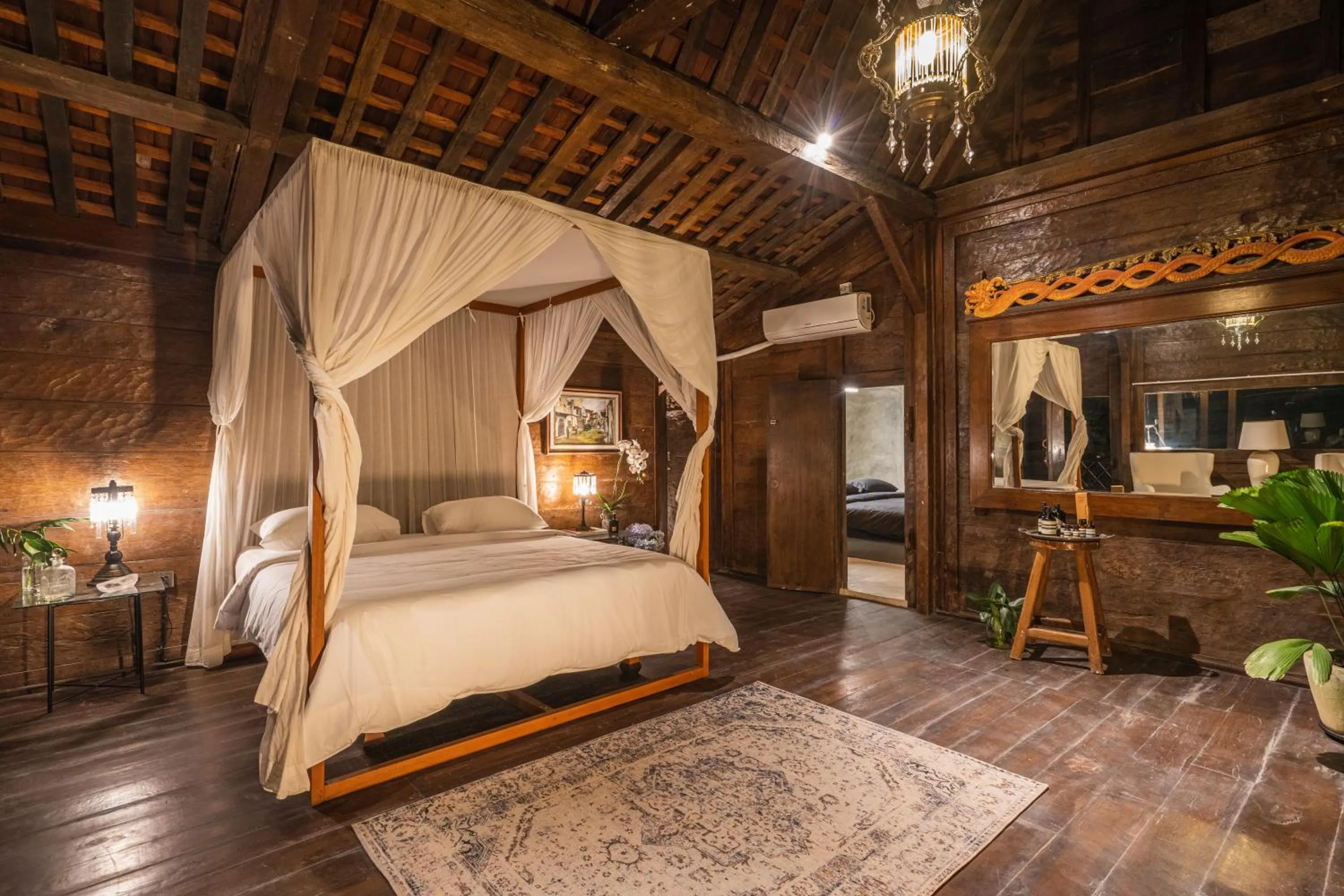 Bed in The Corduroy Hotel